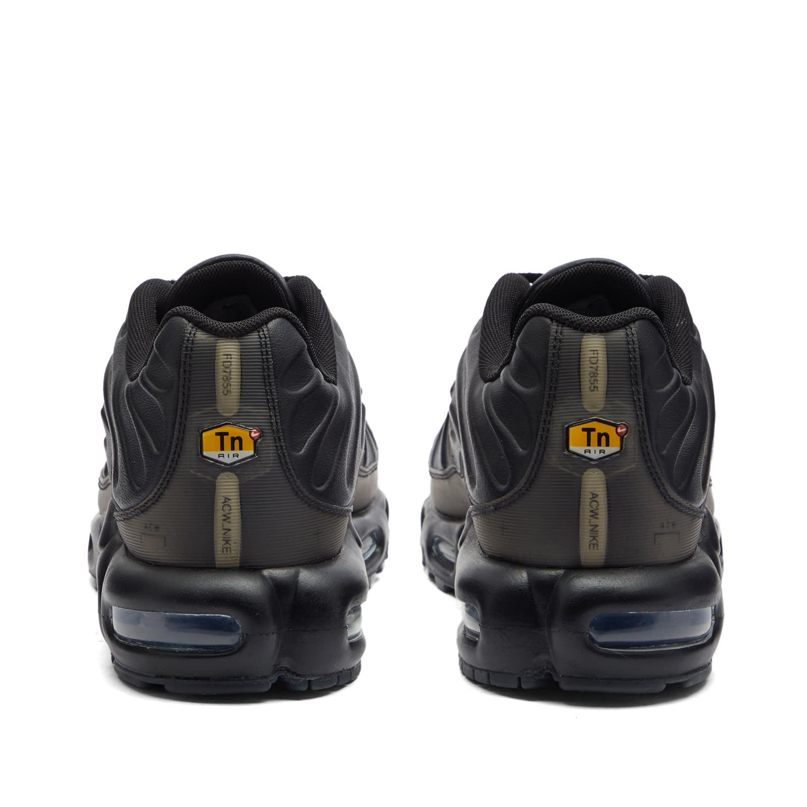 NIKE x A-COLD-WALL ☆ Air Max Plus Black Nike Air Max Plus x A Cold Wall 