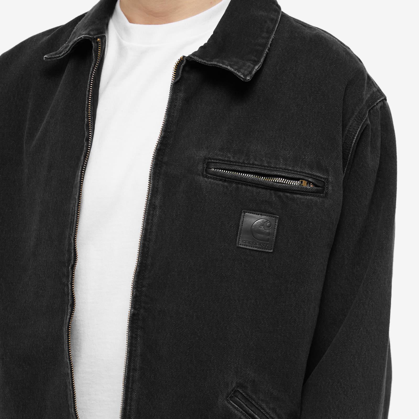 Carhartt RIDER JACKET BLACKSTONEデニムジャケット Carhartt WIP Rider Jacket - Black Stone Washed – Ninetimes