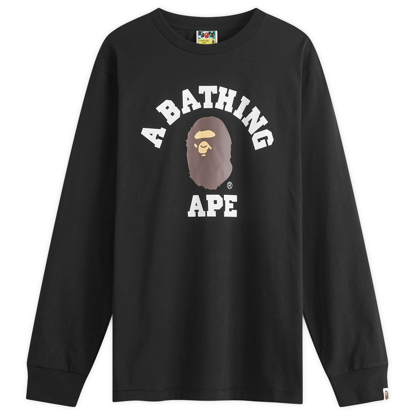 A Bathing Ape Long sleeve t shirts for Men Online Sale up to 30 off Lyst Australia