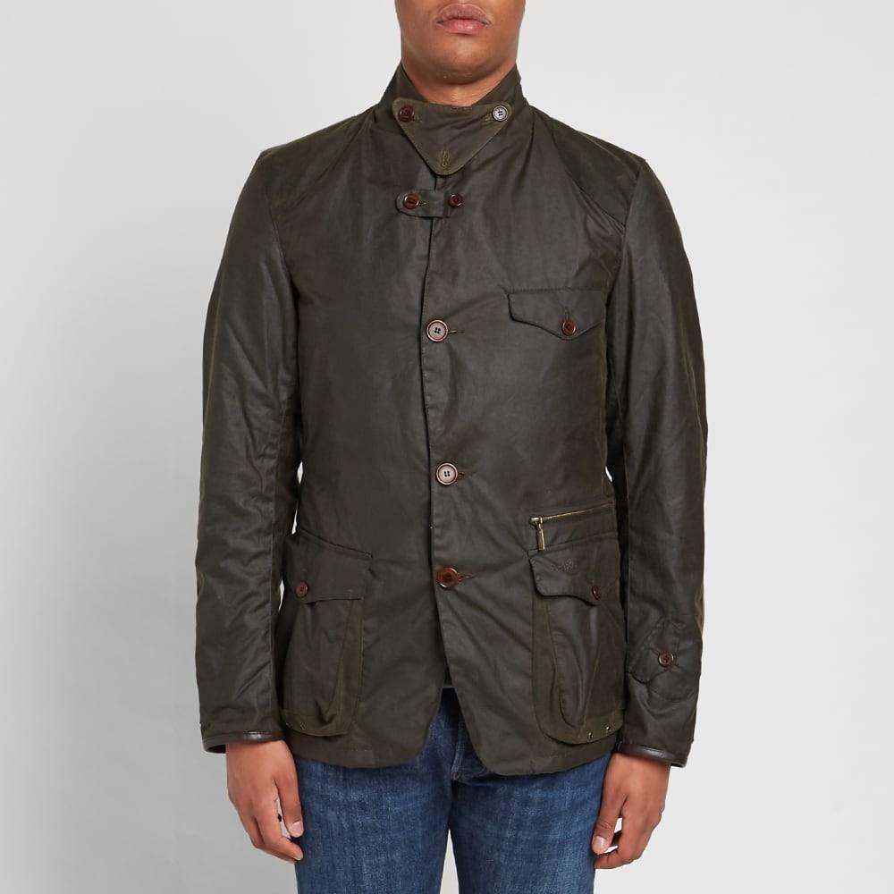 Barbour Cotton 125th Anniversary Icons Beacon Sports Wax Jacket in ...