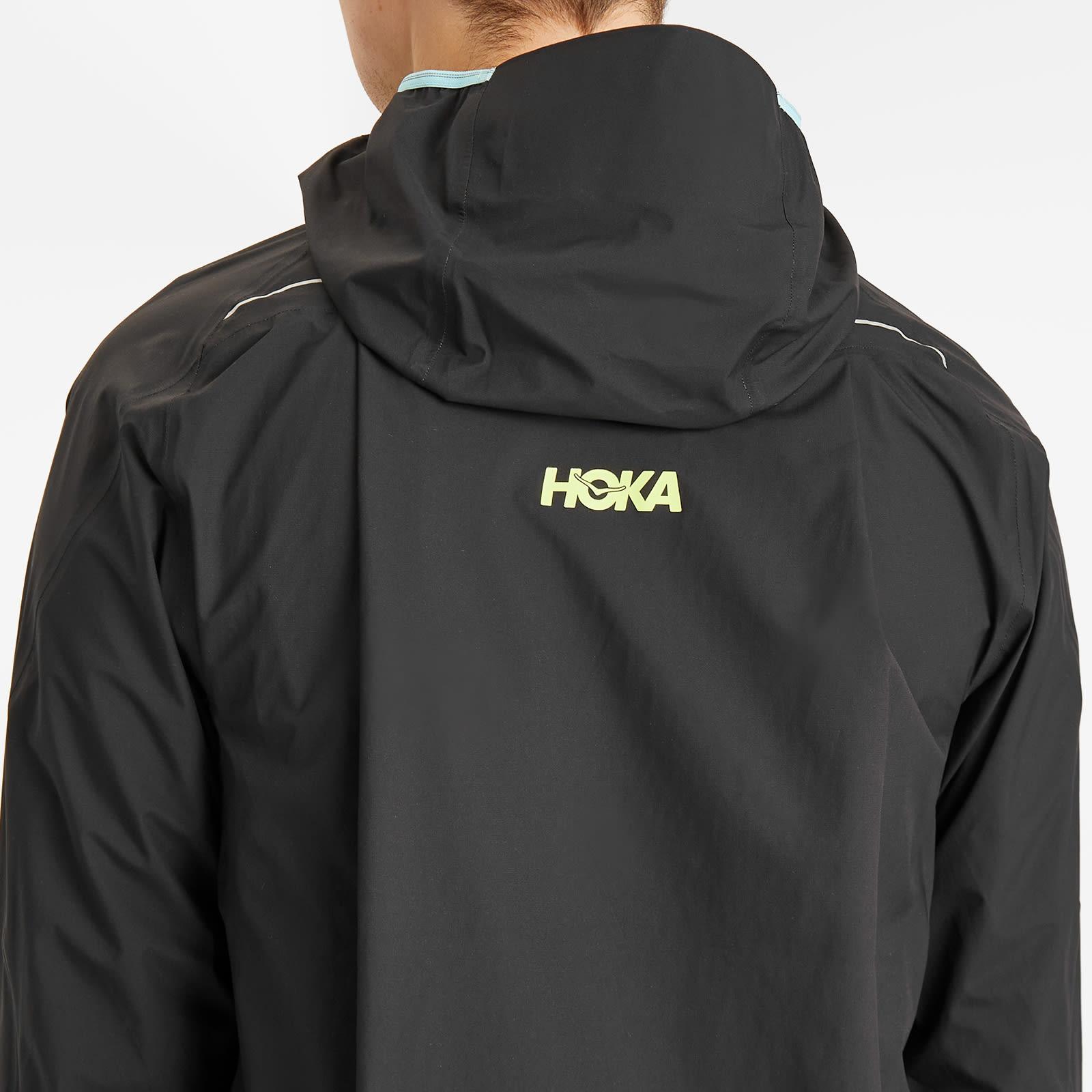 Hoka One One M Tecsky Waterproof Jacket in Black for Men | Lyst Canada