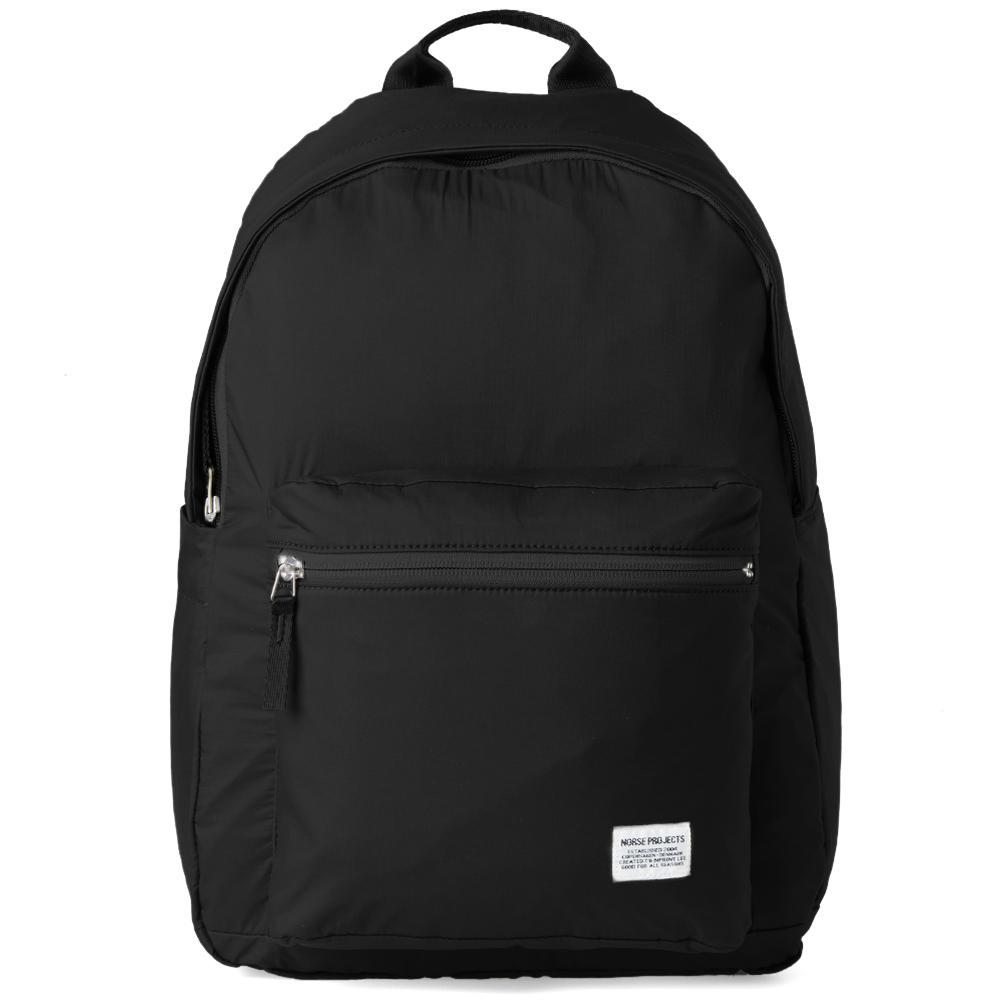 Norse Projects Louie Ripstop Backpack in Black for Men - Lyst