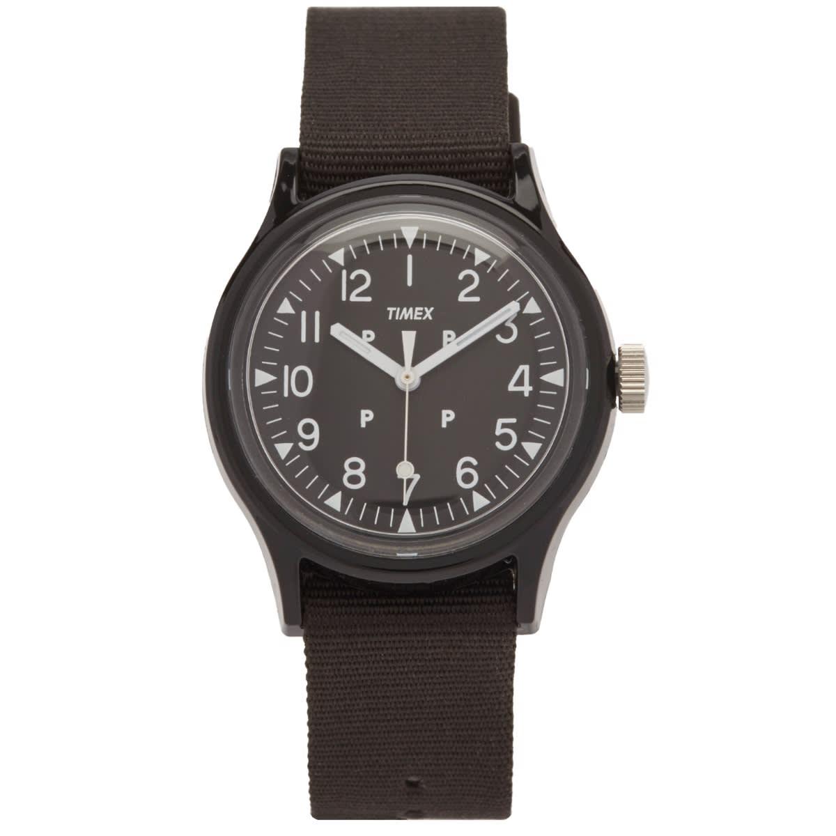 Pop Trading Co. X Timex Mk1 36mm Watch in Black for Men | Lyst