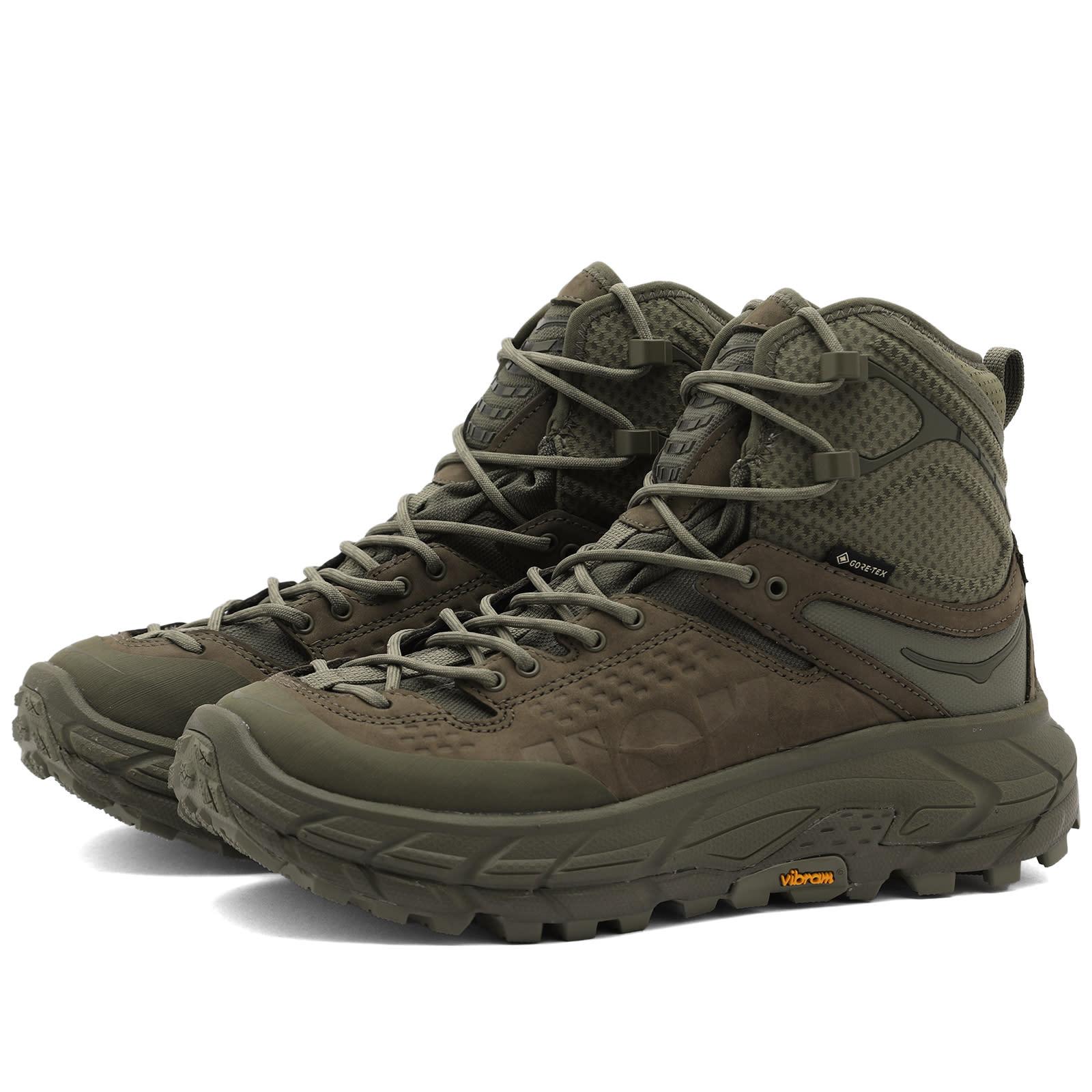 Hoka One One U Tor Ultra Hi-top 3 Sneakers in Green for Men | Lyst