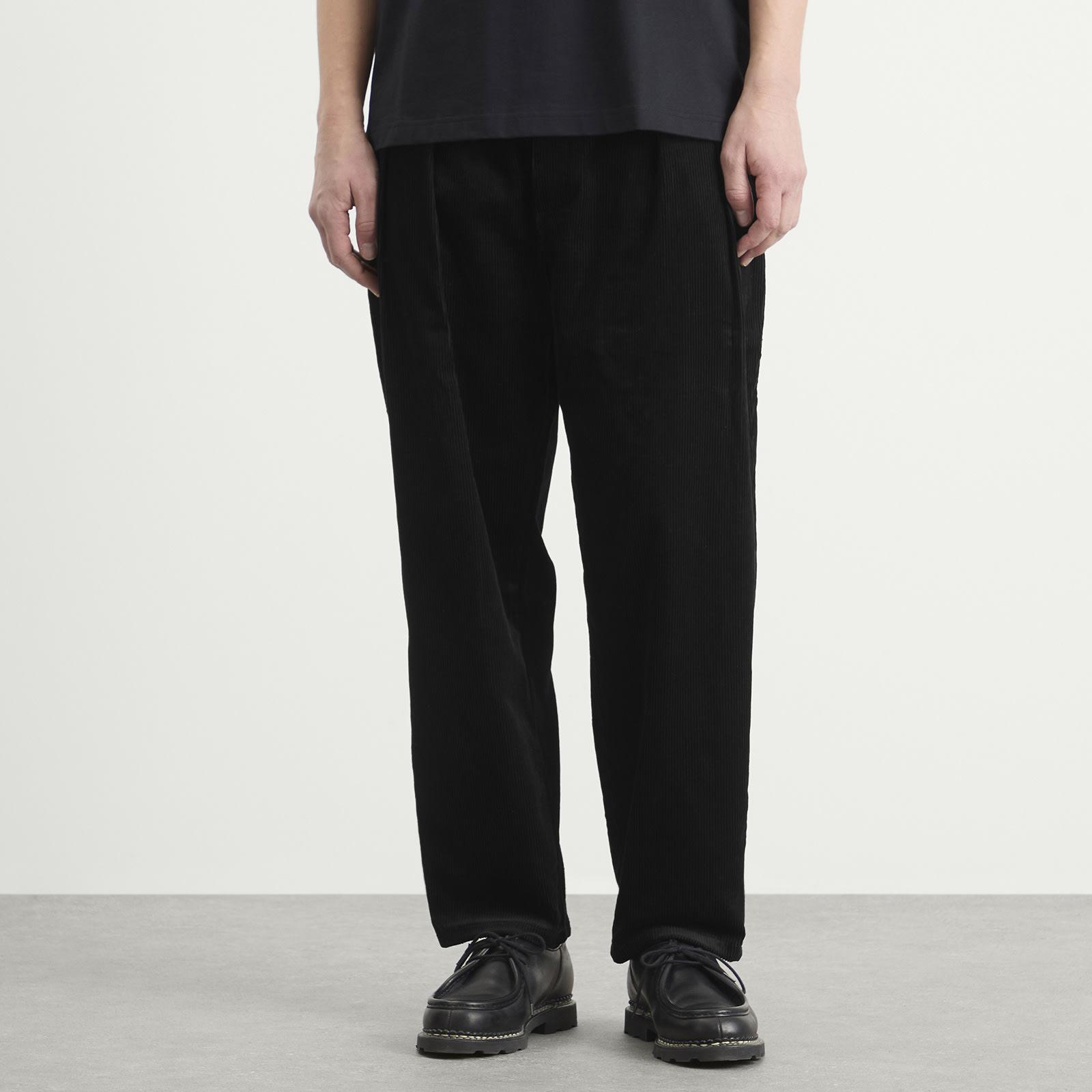 WTAPS Two Tuck Corduroy Trousers in Black for Men | Lyst
