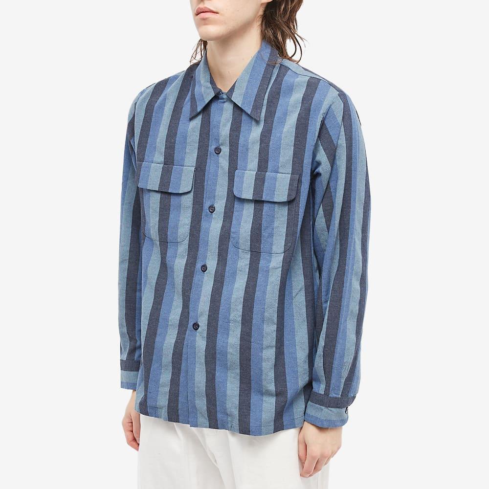 Levi's Vintage Clothing Striped Oveshirt in Blue for Men | Lyst