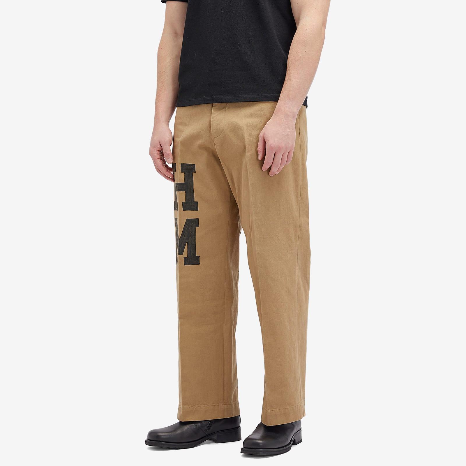 Human Made Wide Chino Pants in Natural for Men | Lyst