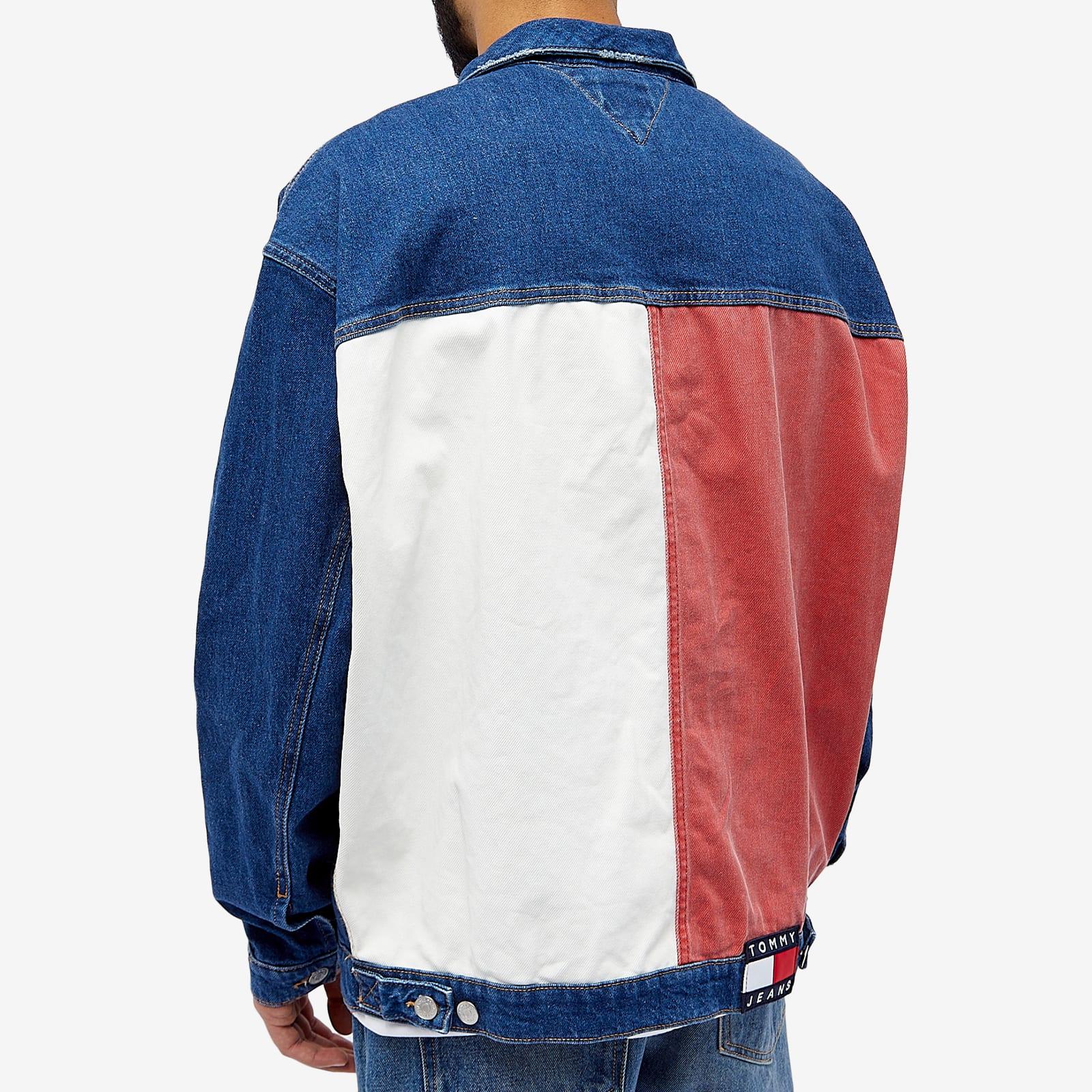 Tommy hilfiger 2025 denim windbreaker