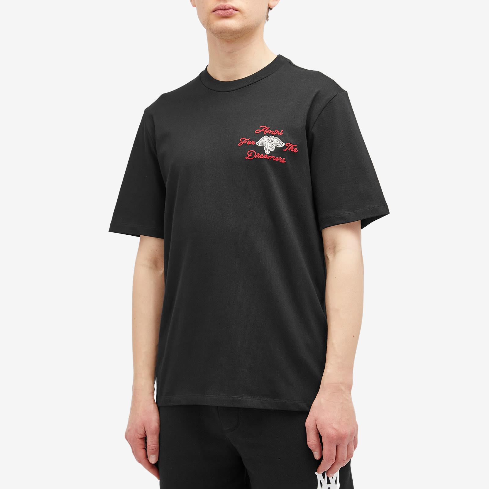 Amiri Embroidered Dreamers T-Shirt in Black for Men | Lyst
