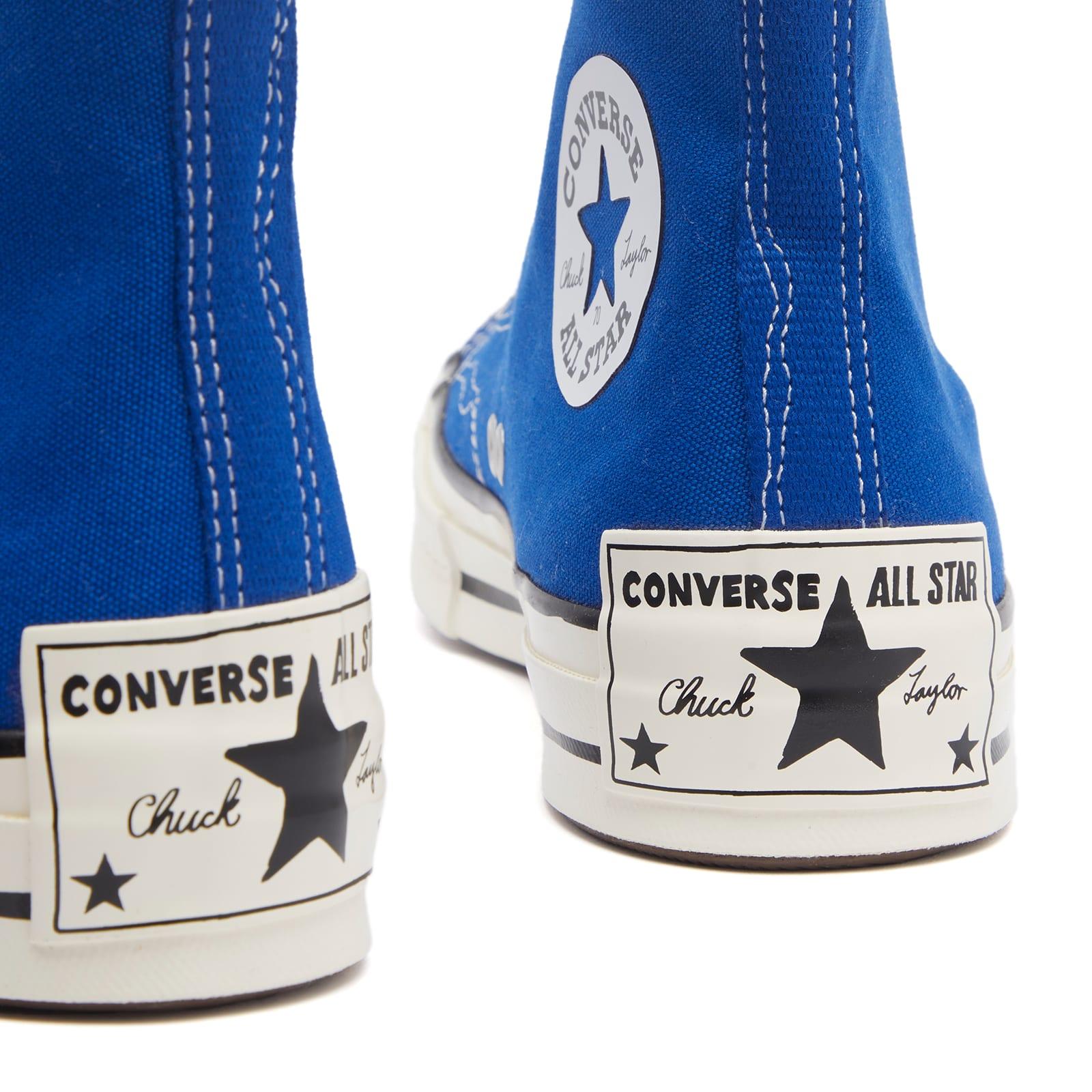 Converse Chuck Taylor スケッチ ブルー ハイカット Converse Chuck Taylor All Star 70 Hi Sketch Blue メンズ