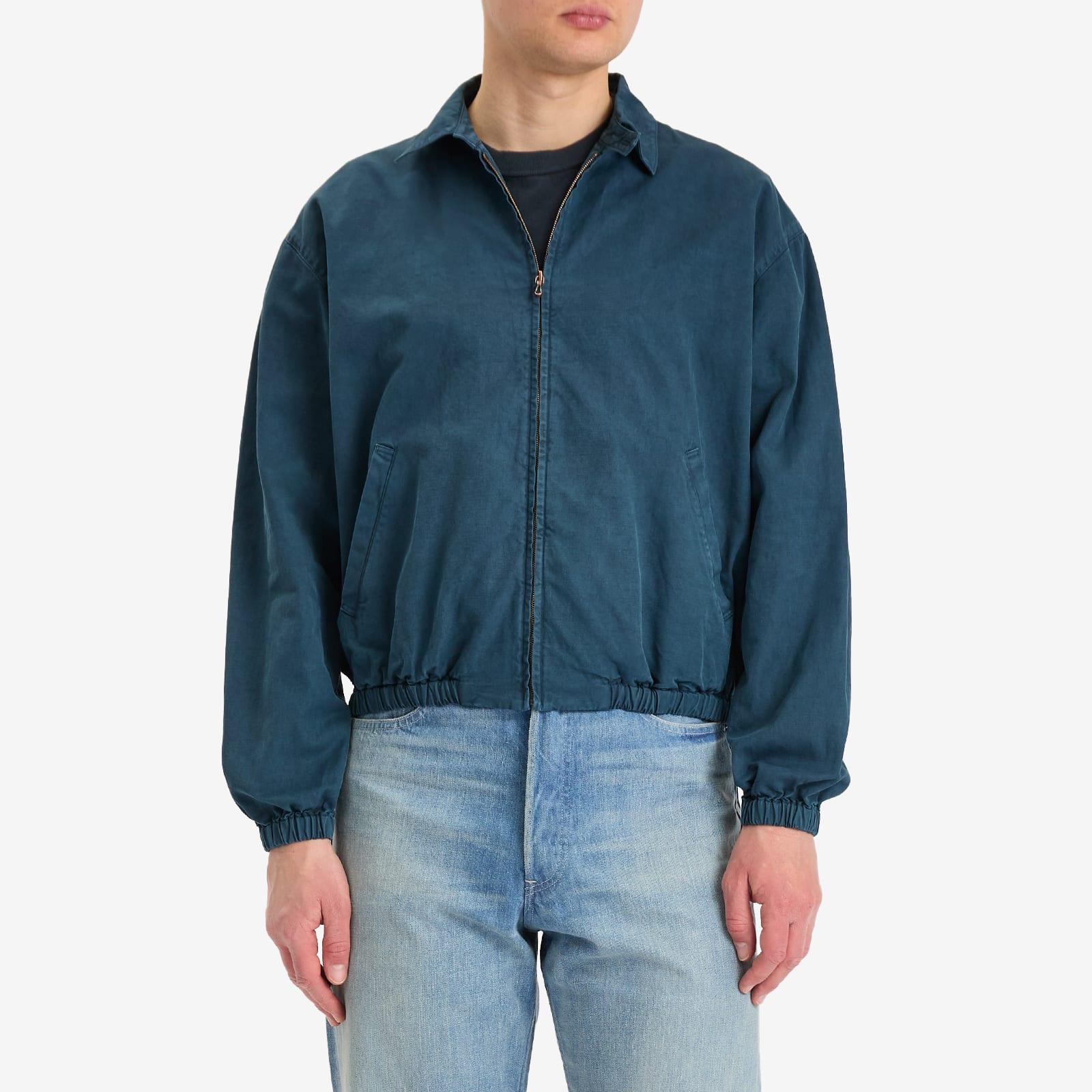AURALEE Product Dyed Finx Gabardine Swing Top in Blue for Men | Lyst
