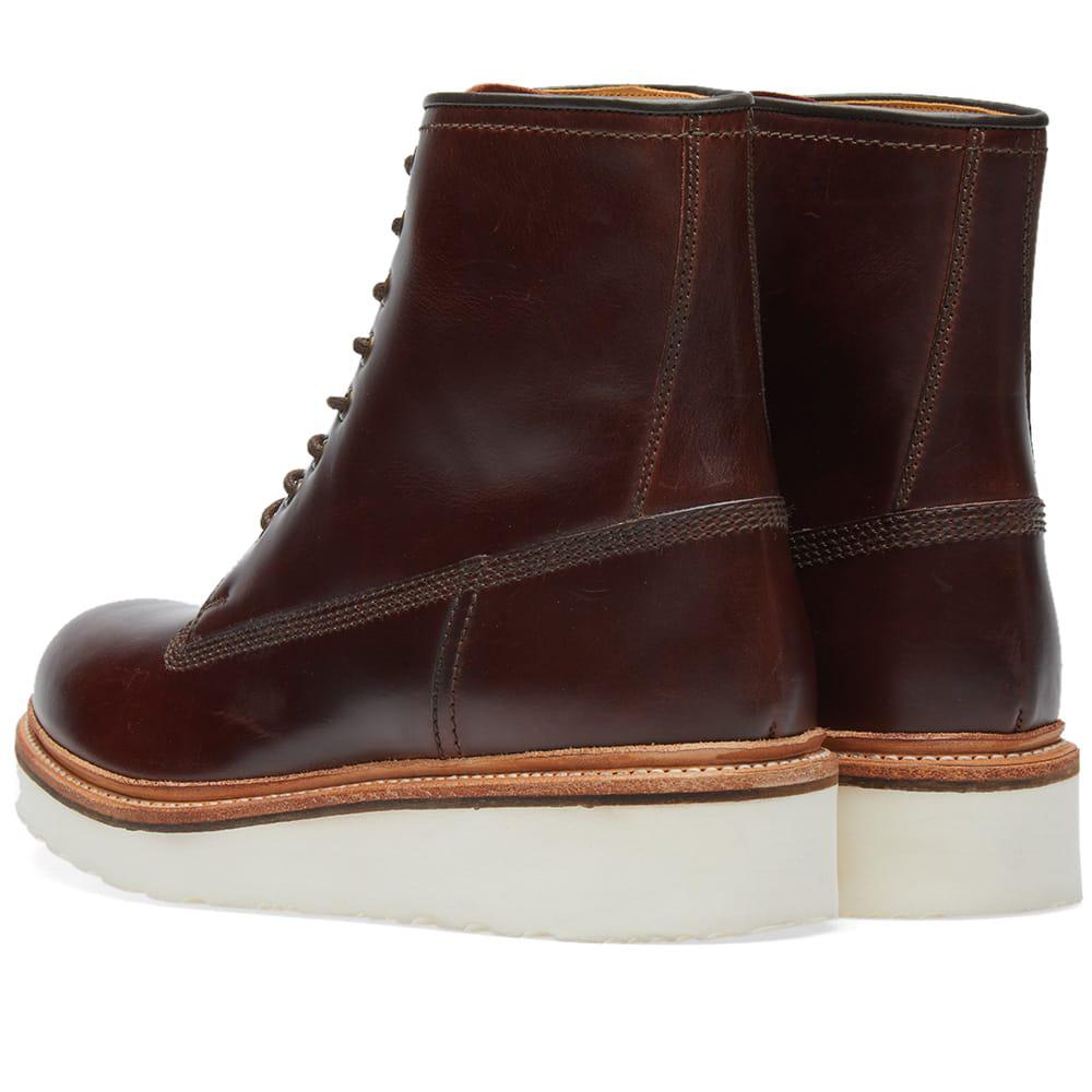 Grenson Leather Arnold Boot in Brown 