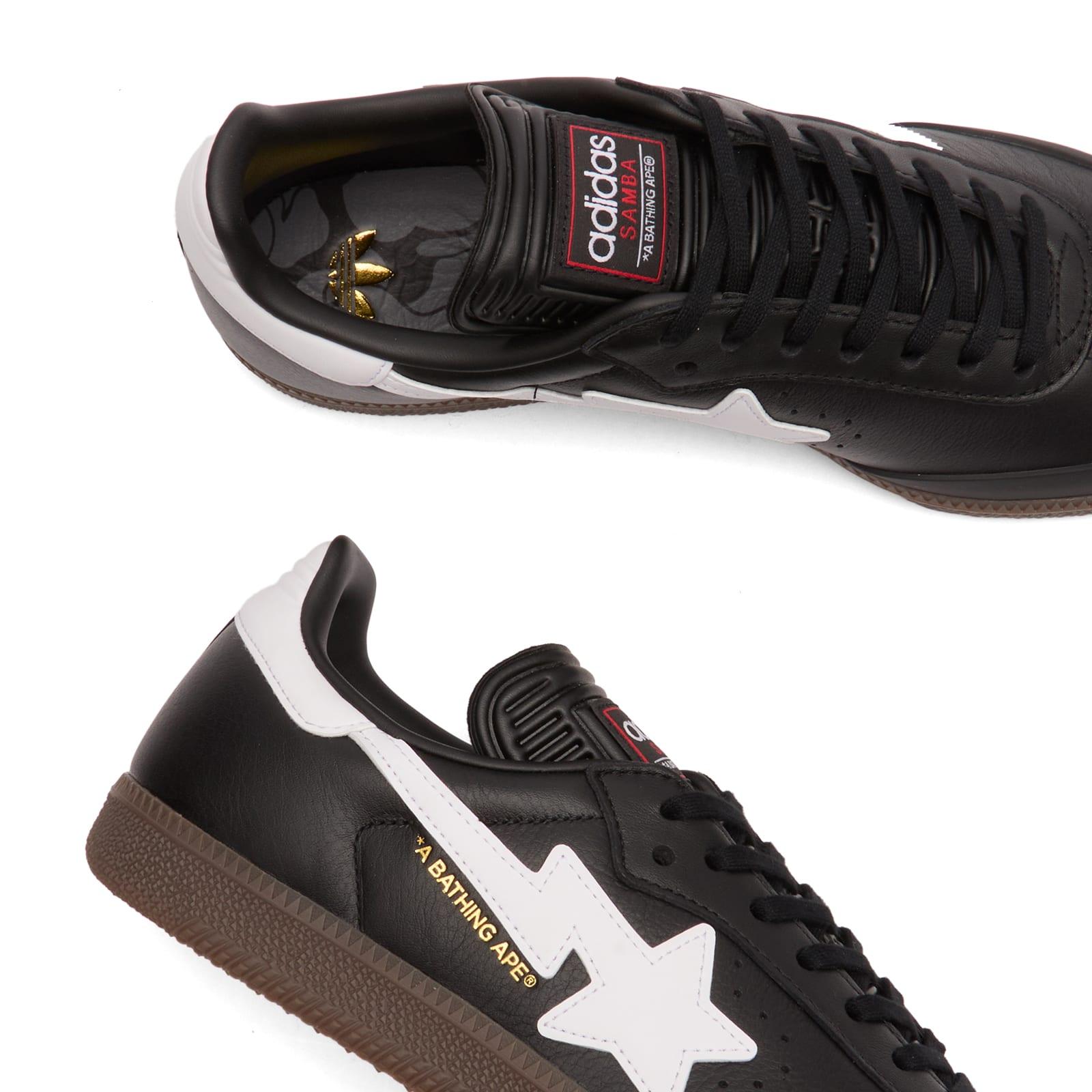 adidas X Bape Samba Sneaker in Black for Men | Lyst