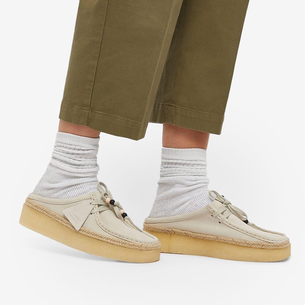 Clarks Cup Mule in White | Lyst