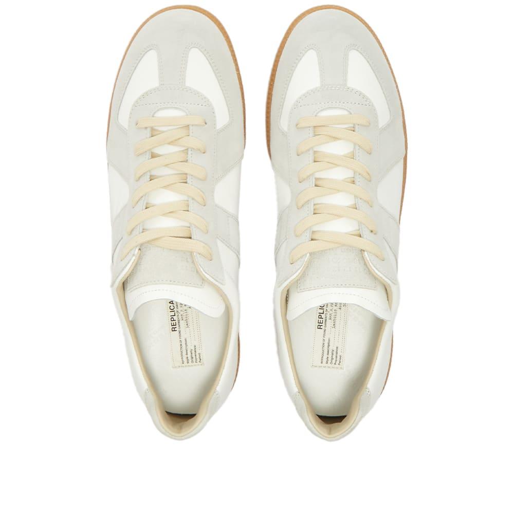 Maison Margiela Leather 22 Classic Replica Sneakers in White for Men | Lyst