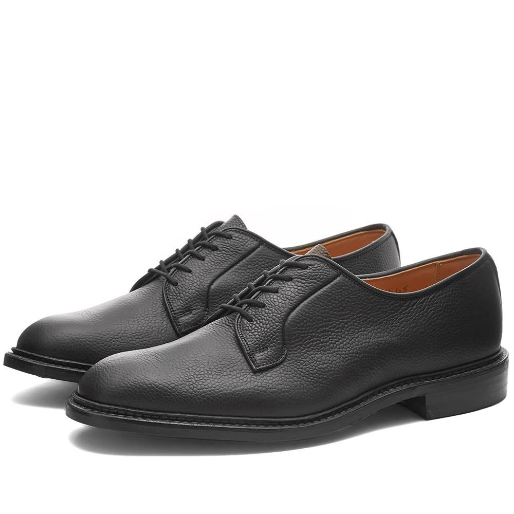 trickers robert plain derby shoe