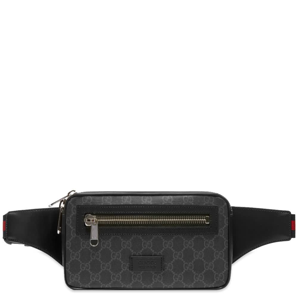 Gucci Canvas GG Supreme Waist Bag in Black for Men Lyst