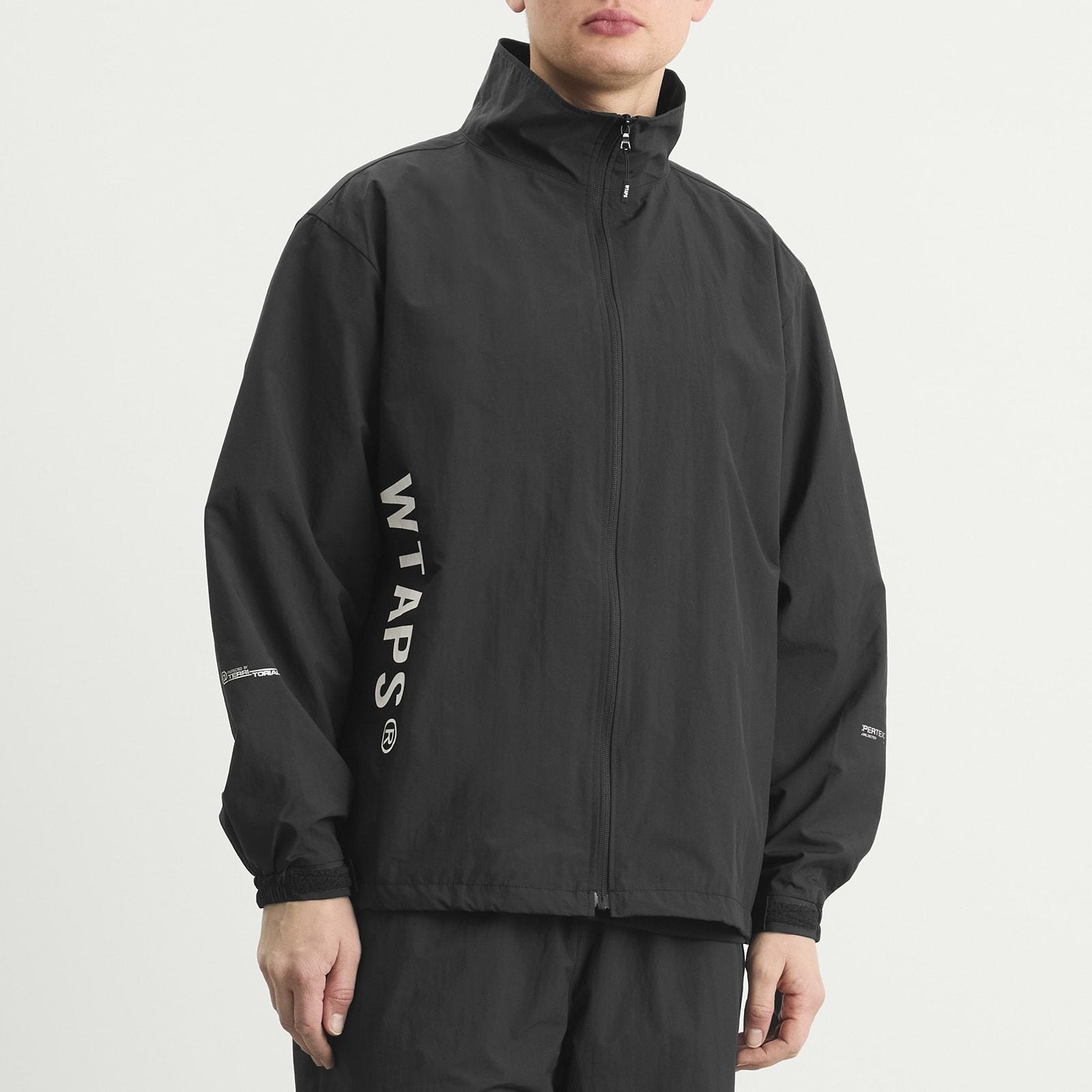 WTAPS Pertex Logo Track Jacket in Black for Men | Lyst