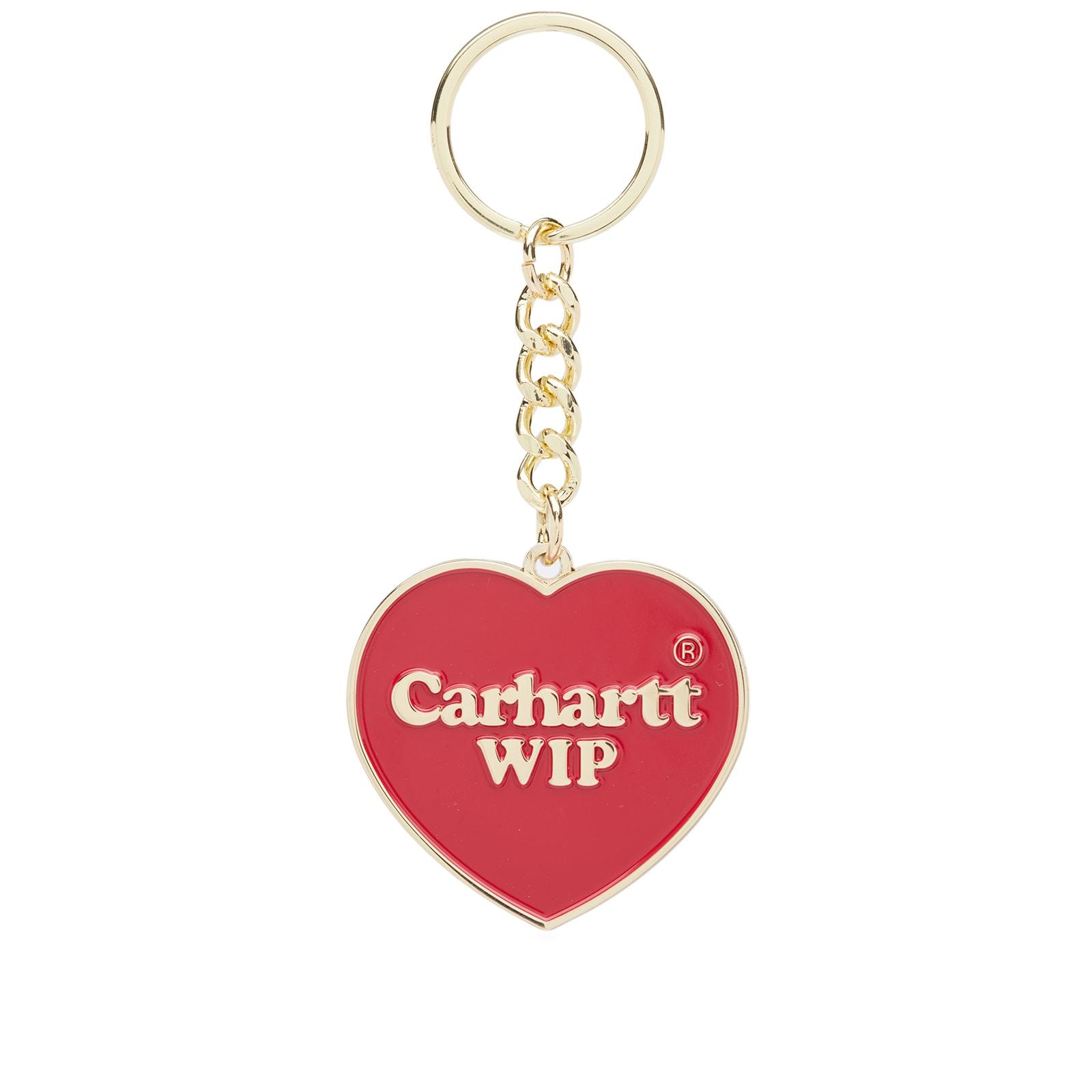 Carhartt WIP Heart Keychain in Red for Men | Lyst
