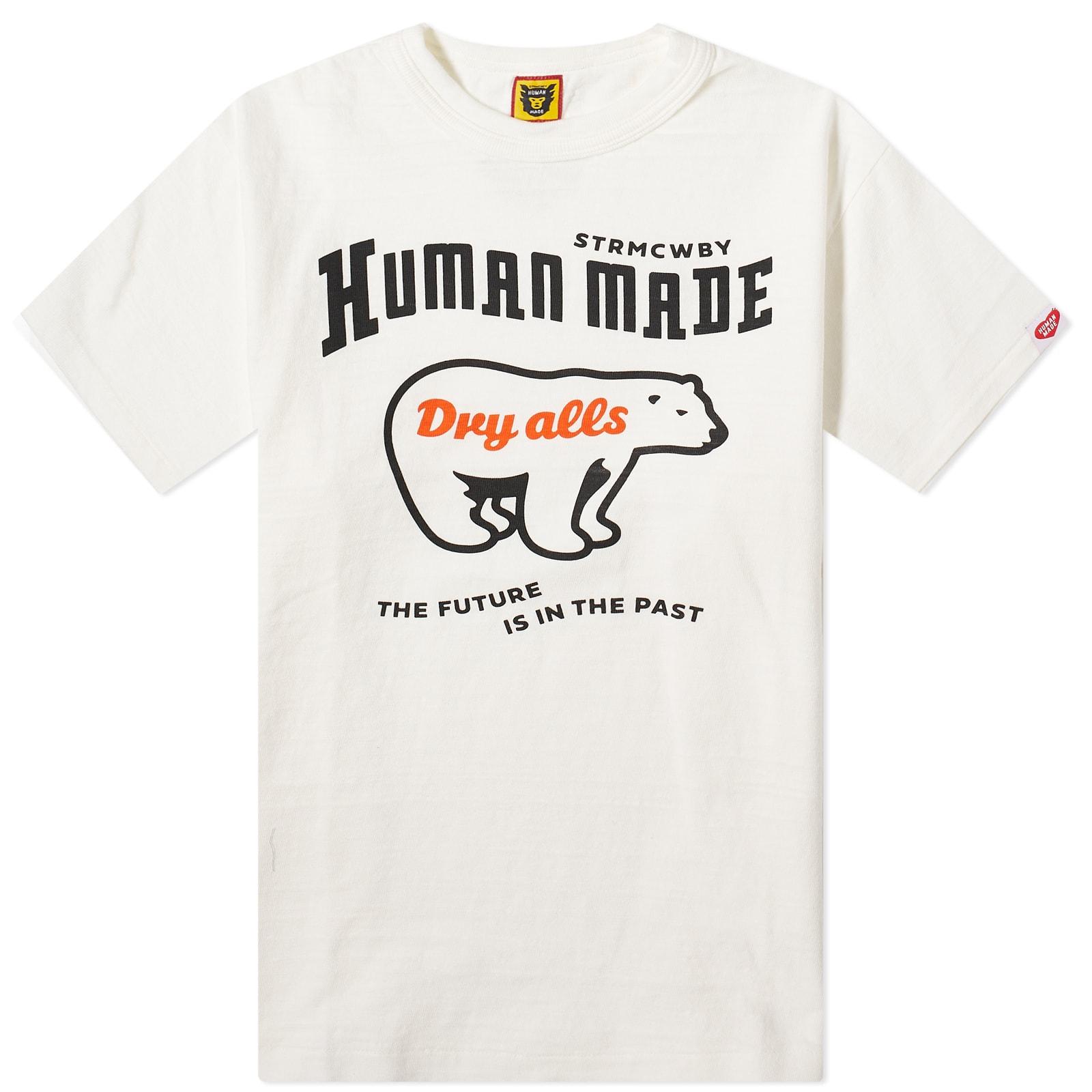 Human Made Polar Bear T-Shirt in White for Men | Lyst