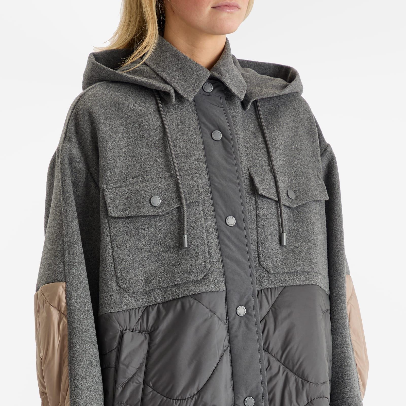 Weekend by Maxmara Ossola Quilted Coat in Grey | Lyst UK