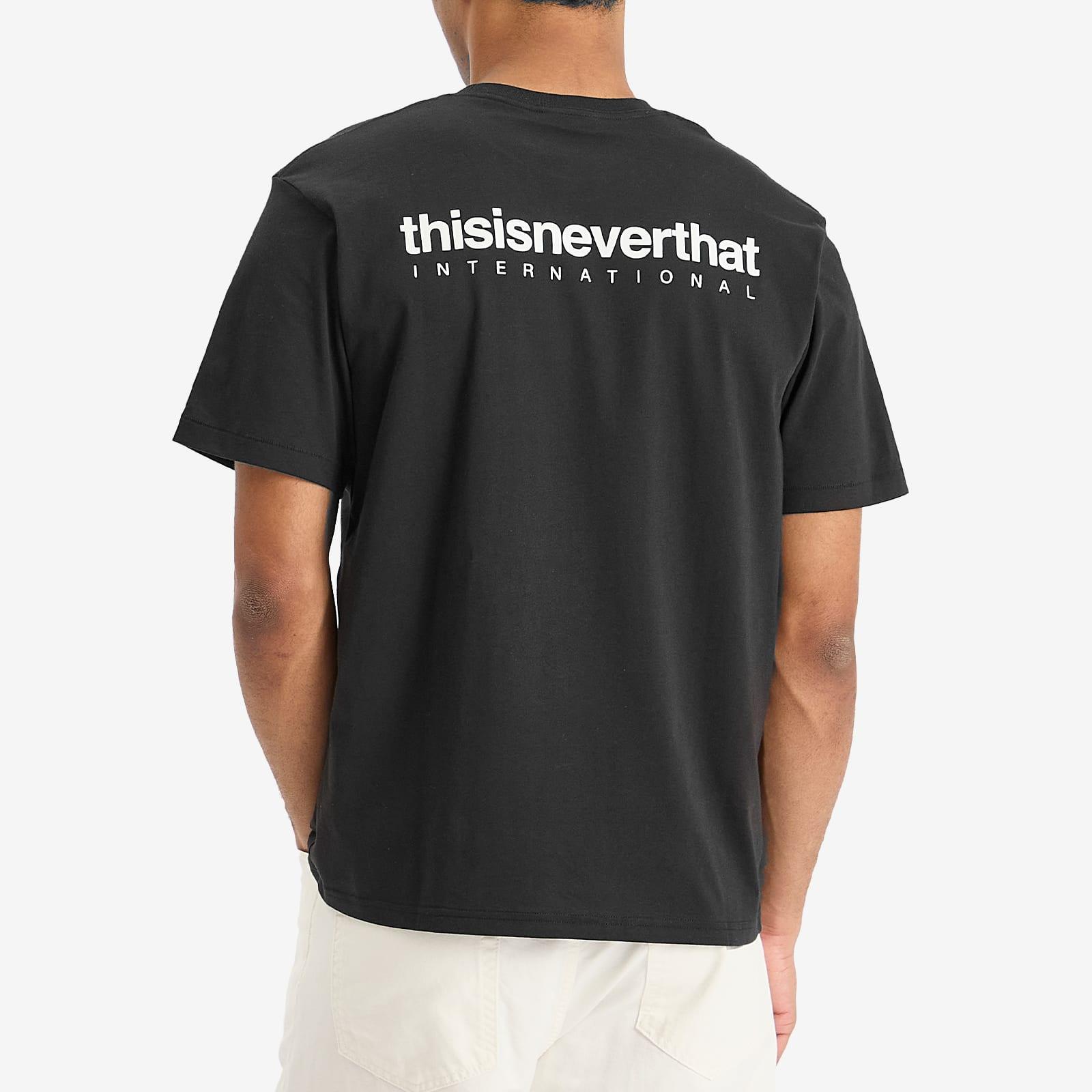 thisisneverthat Intl. Logo T-Shirt in Black for Men | Lyst