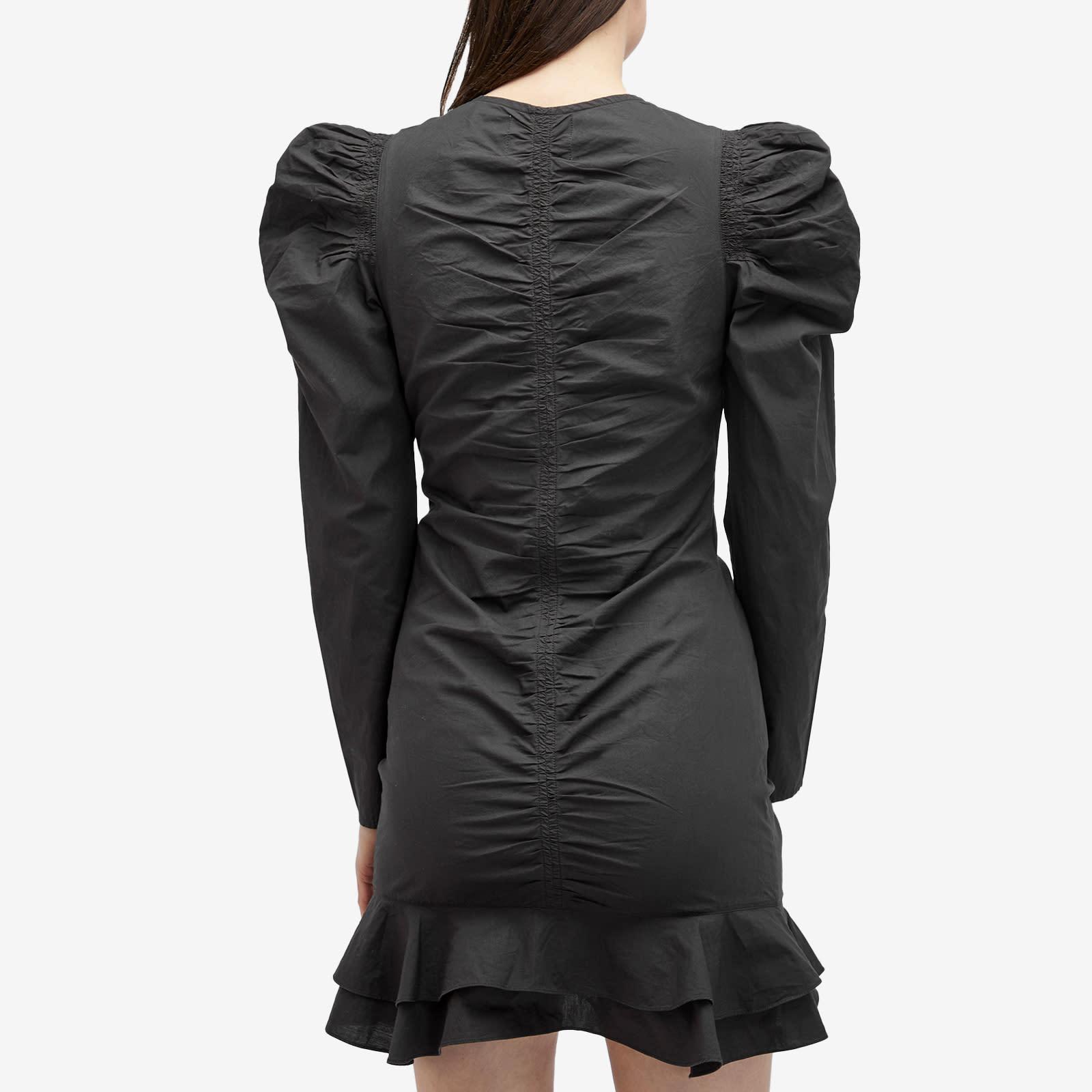 isabel marant black mini dress Mini Dress in stretch cotton main image 0