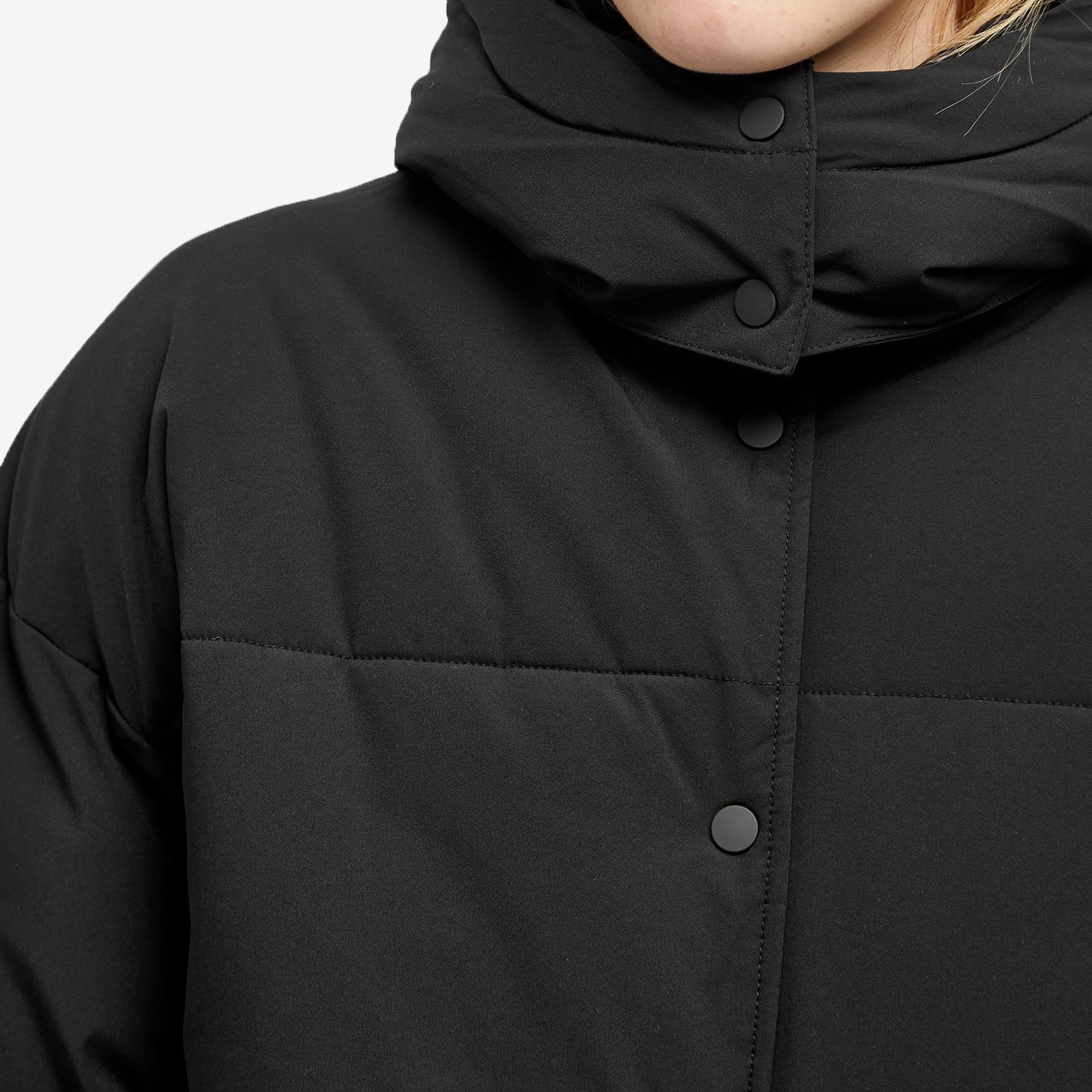 Sams e Sams e Hana Drawstring Puffer Jacket in Black Lyst