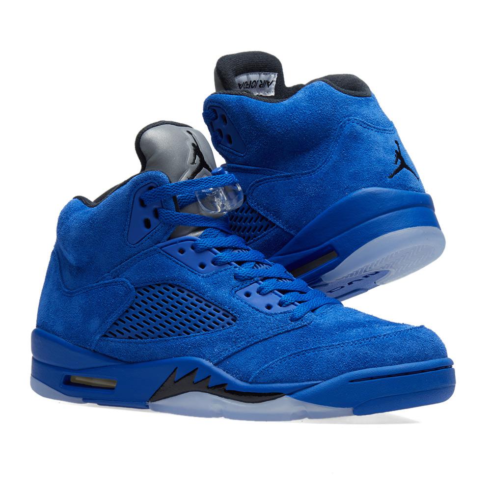 Lyst Nike Nike Air Jordan 5 Retro in Blue for Men