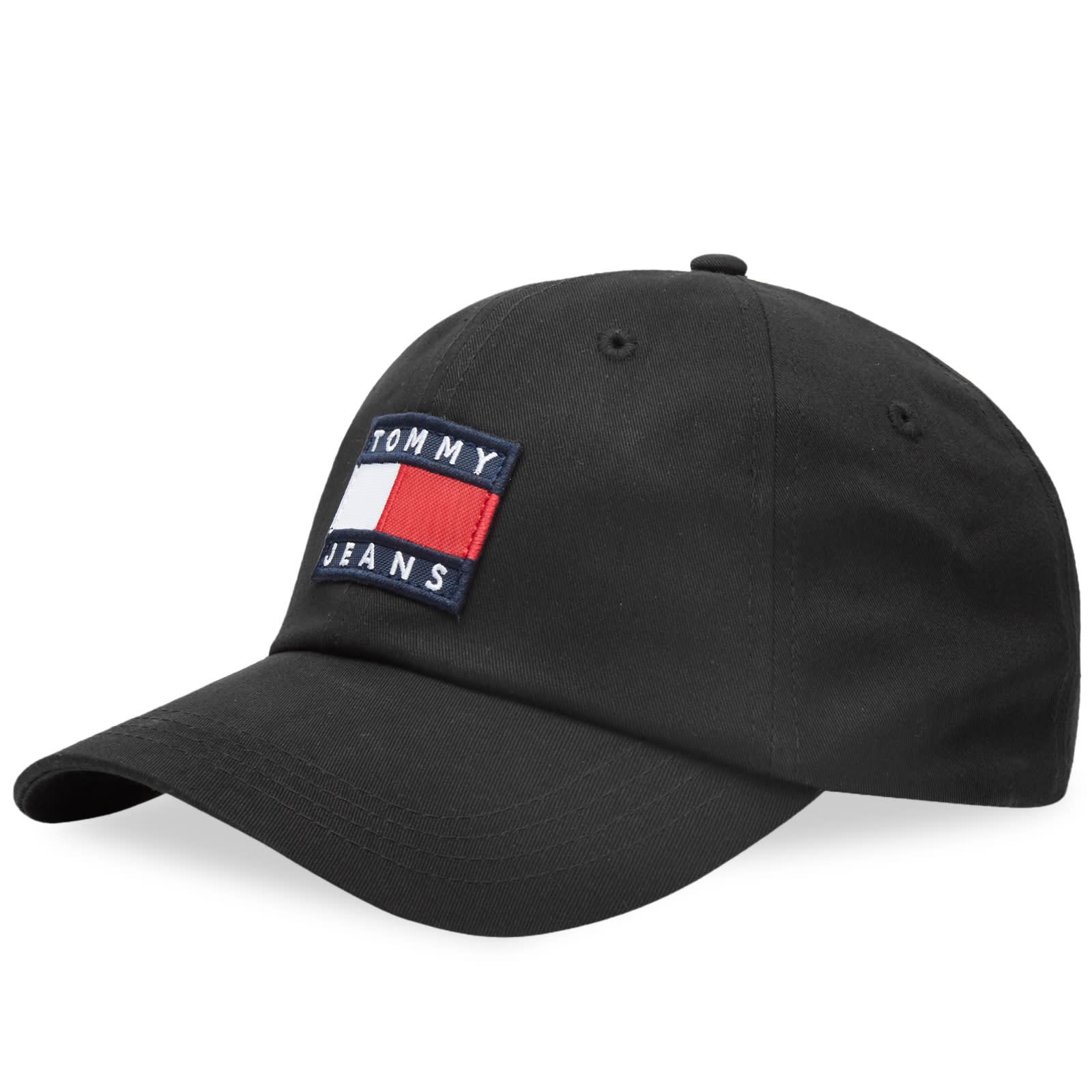 Tommy Hilfiger Heritage Logo Cap in Black for Men | Lyst