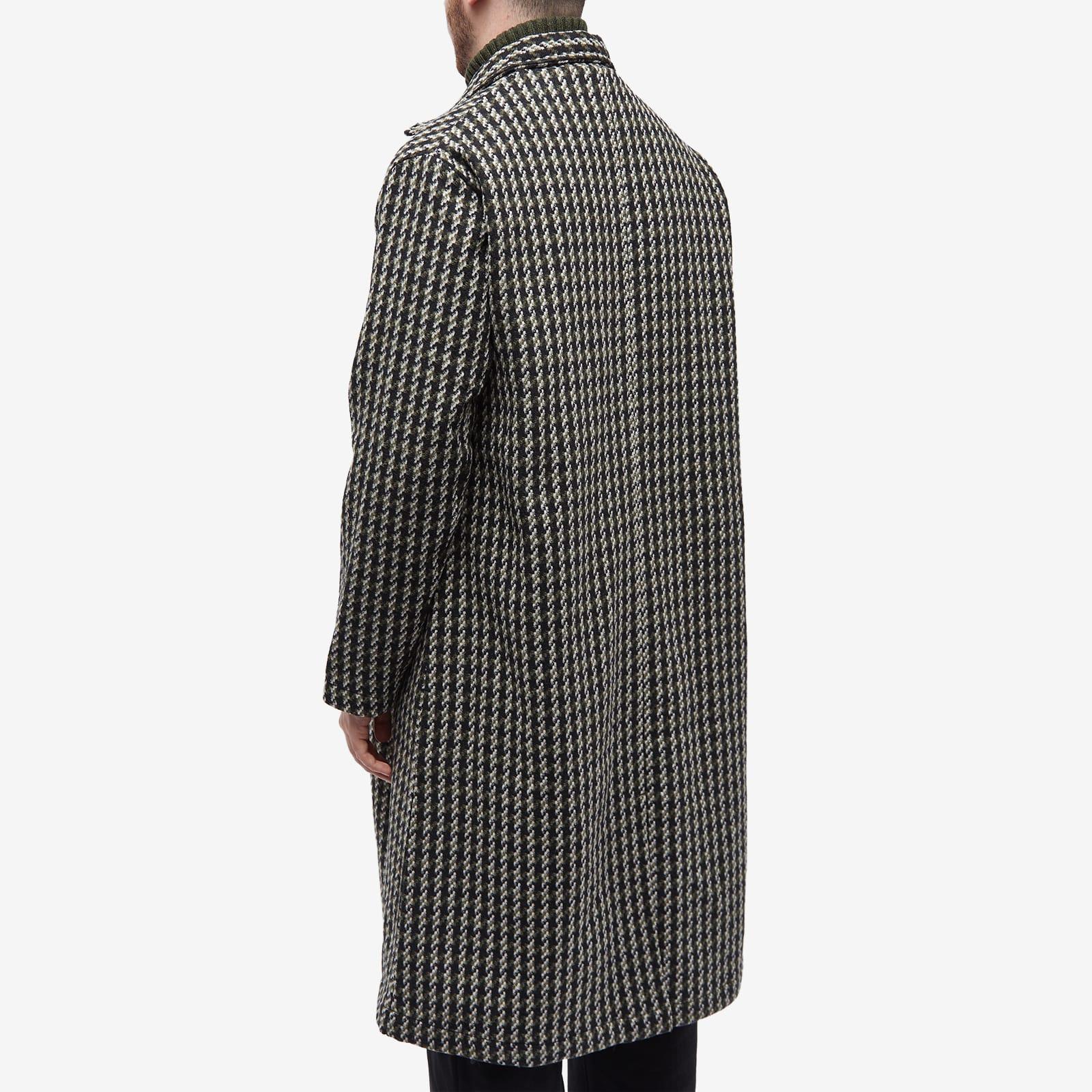 ジャケット・アウター Universal Works Long Swing Overcoat Universal Works Long Swing Overcoat - Olive Cortina Tweed – Liquor