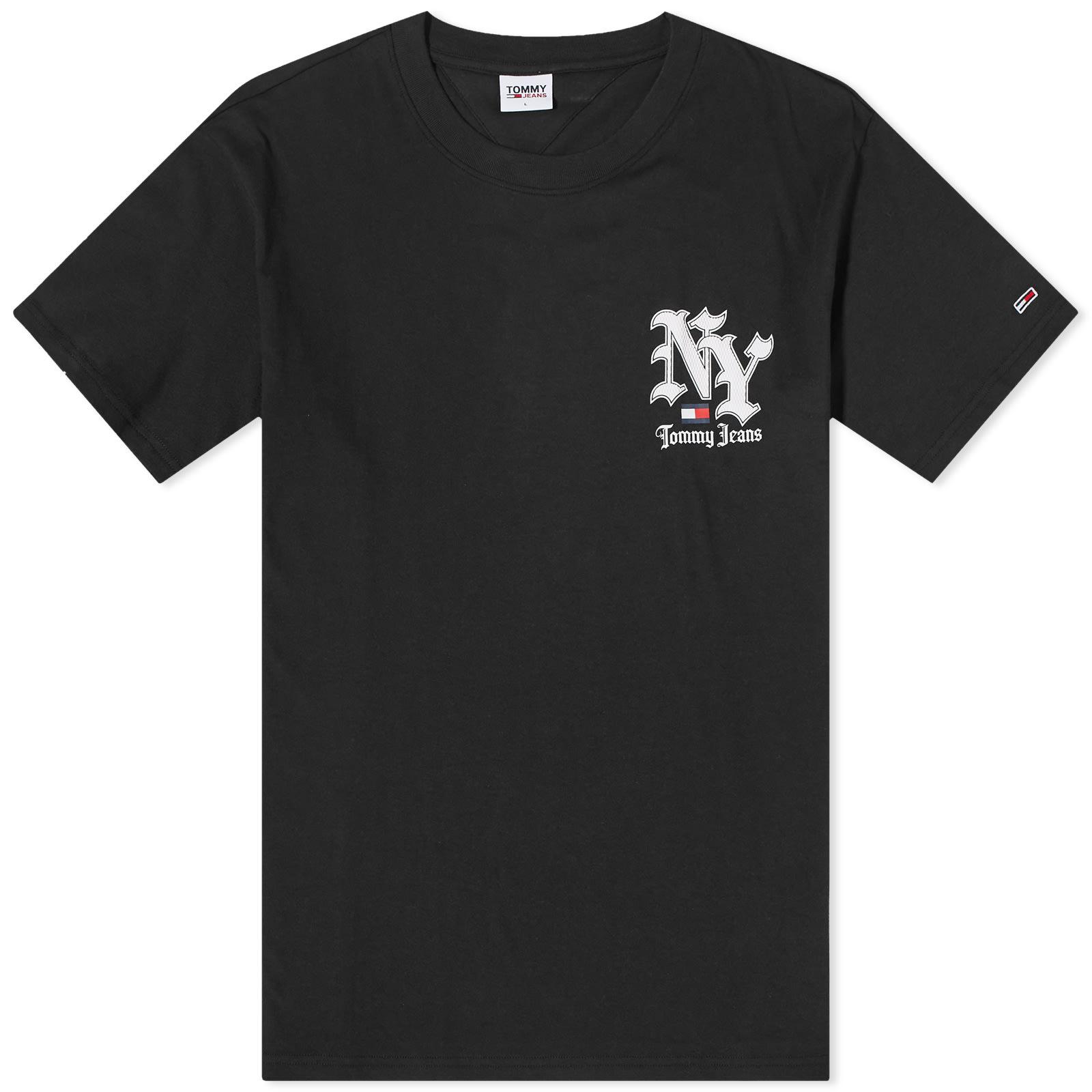 Tommy Hilfiger Ny Sports T-shirt in Black for Men | Lyst