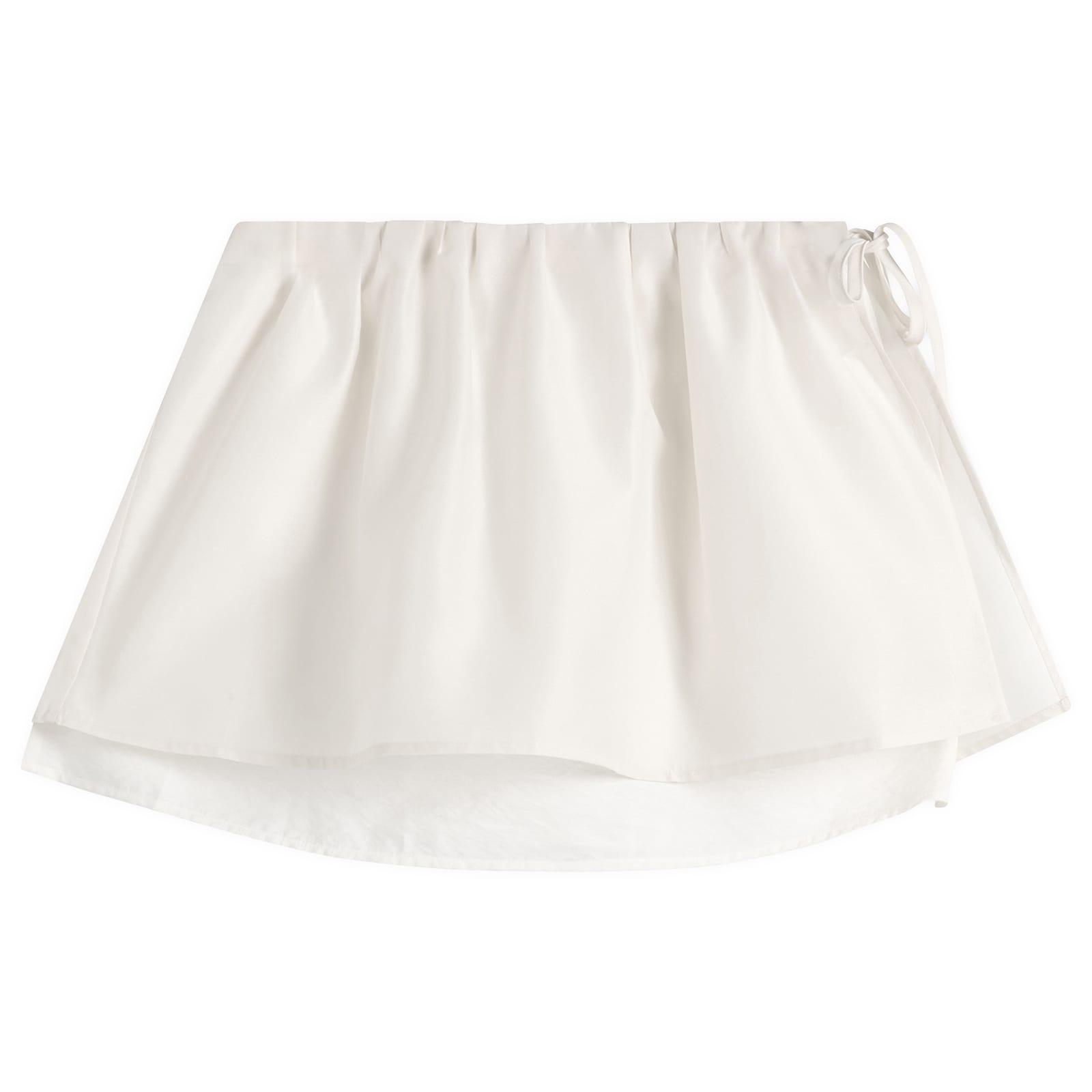 DUNST Layered Volume Skirt in White | Lyst