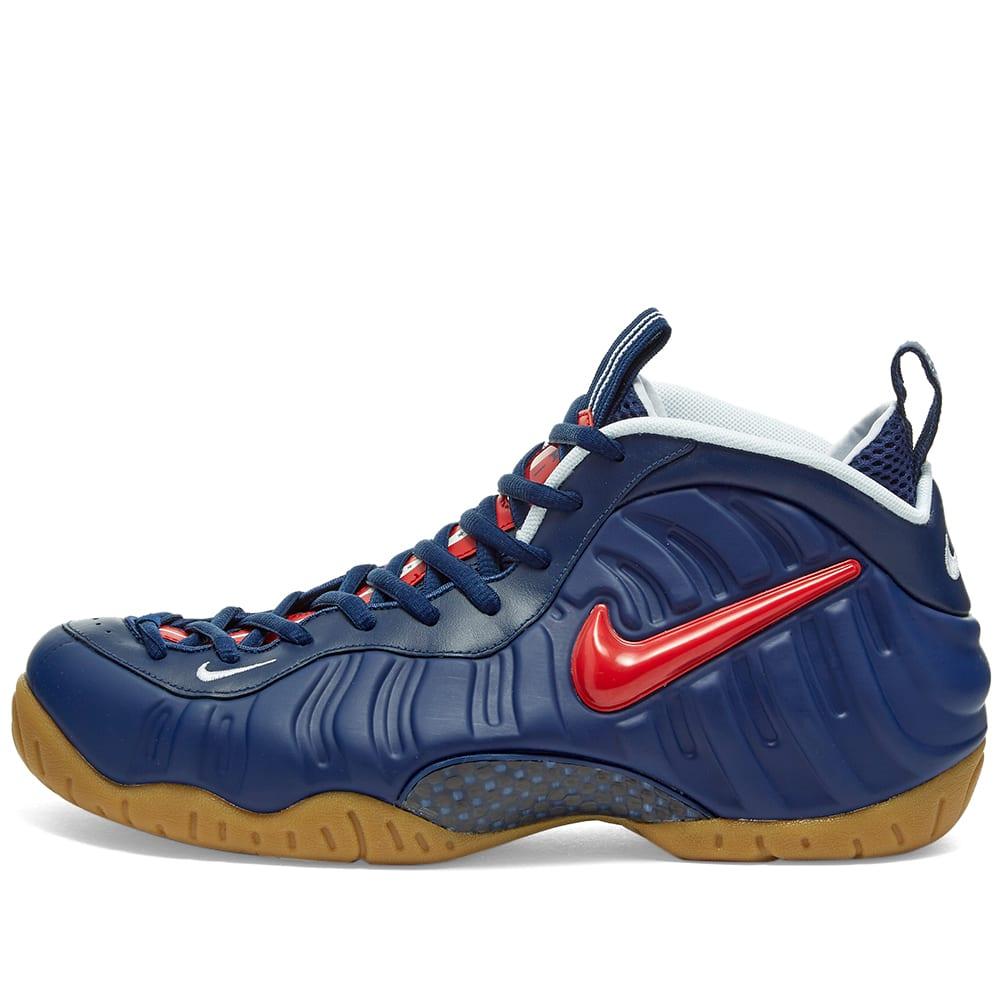 nike foamposite pro blue