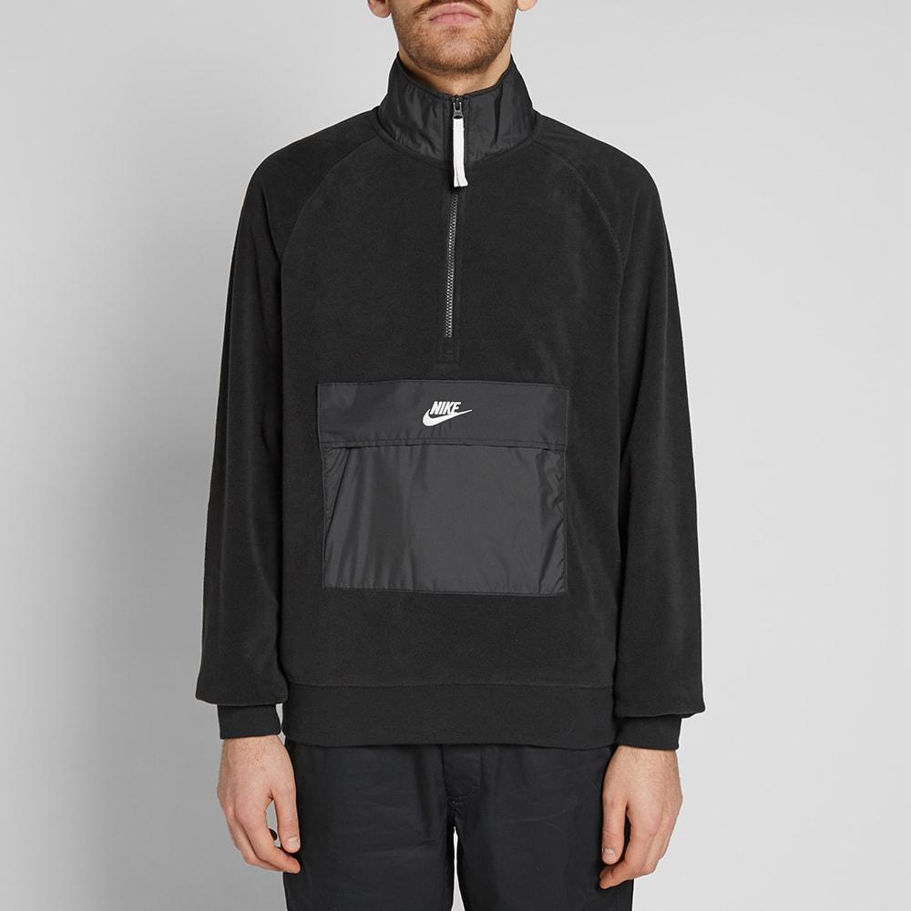 nike winter half zip sweater mens
