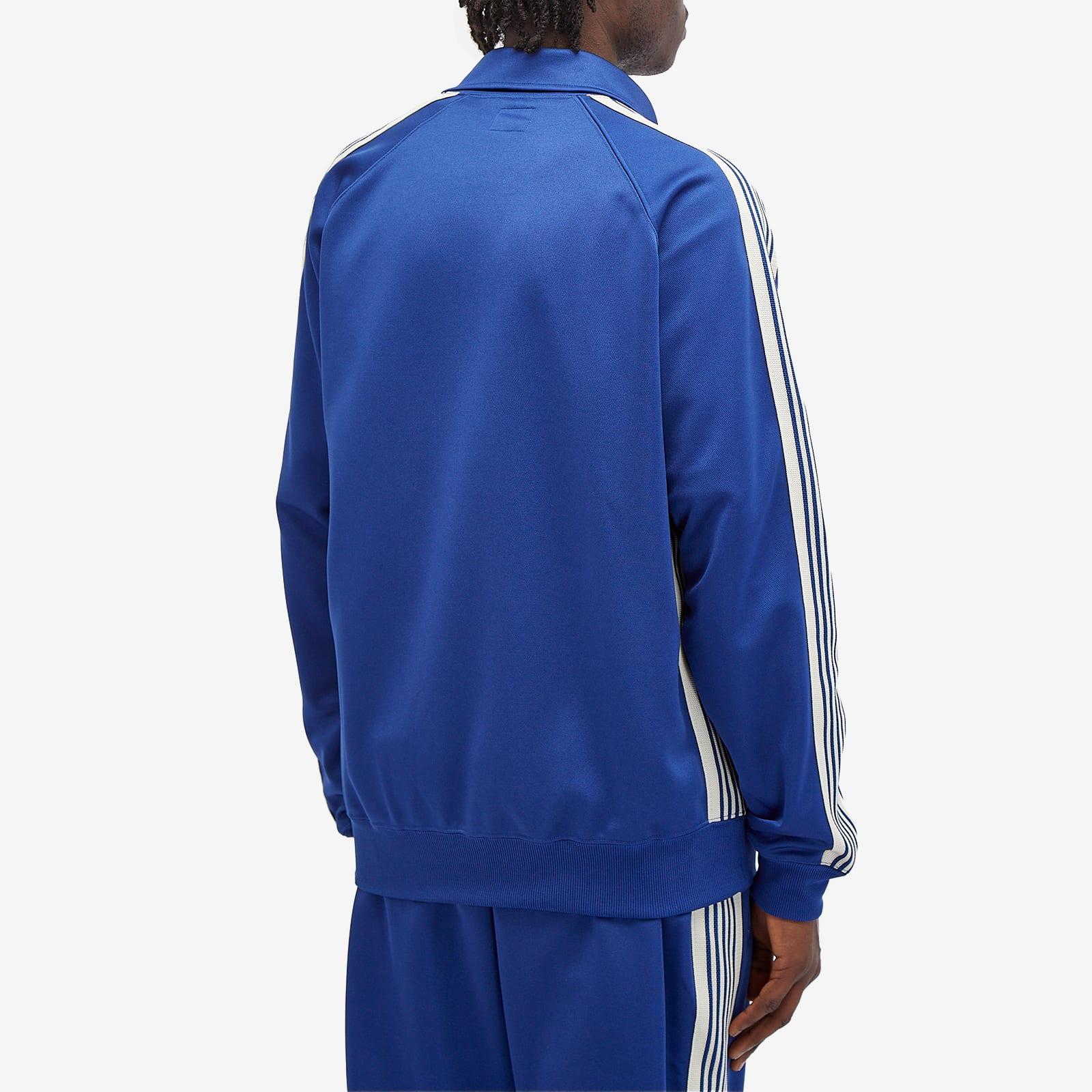 NeedlesTRACK JACKET - POLY SMOOTH ブルー needles-Royal-Poly-Smooth-