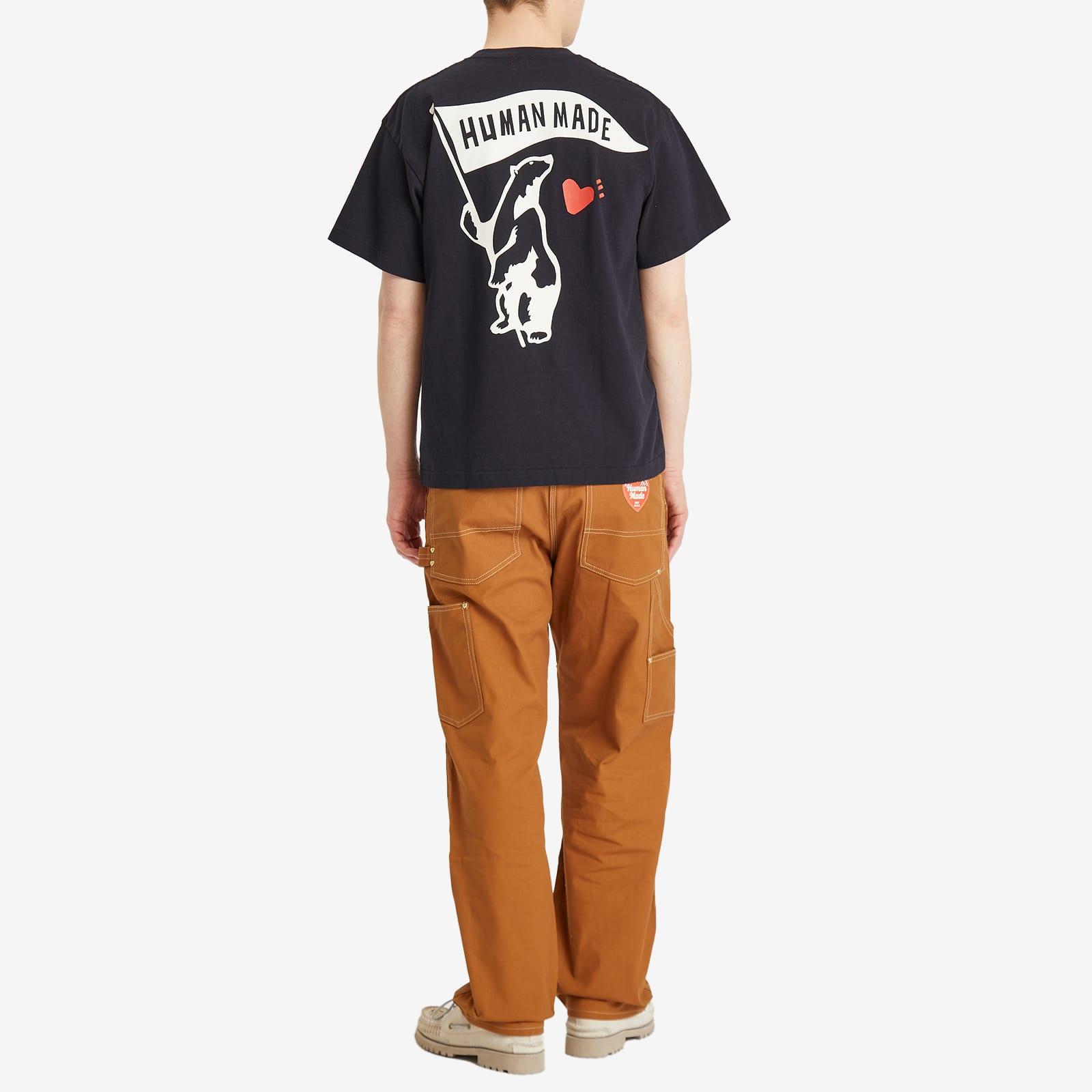 Human Made Polar Bear Flag T-Shirt in Black for Men | Lyst