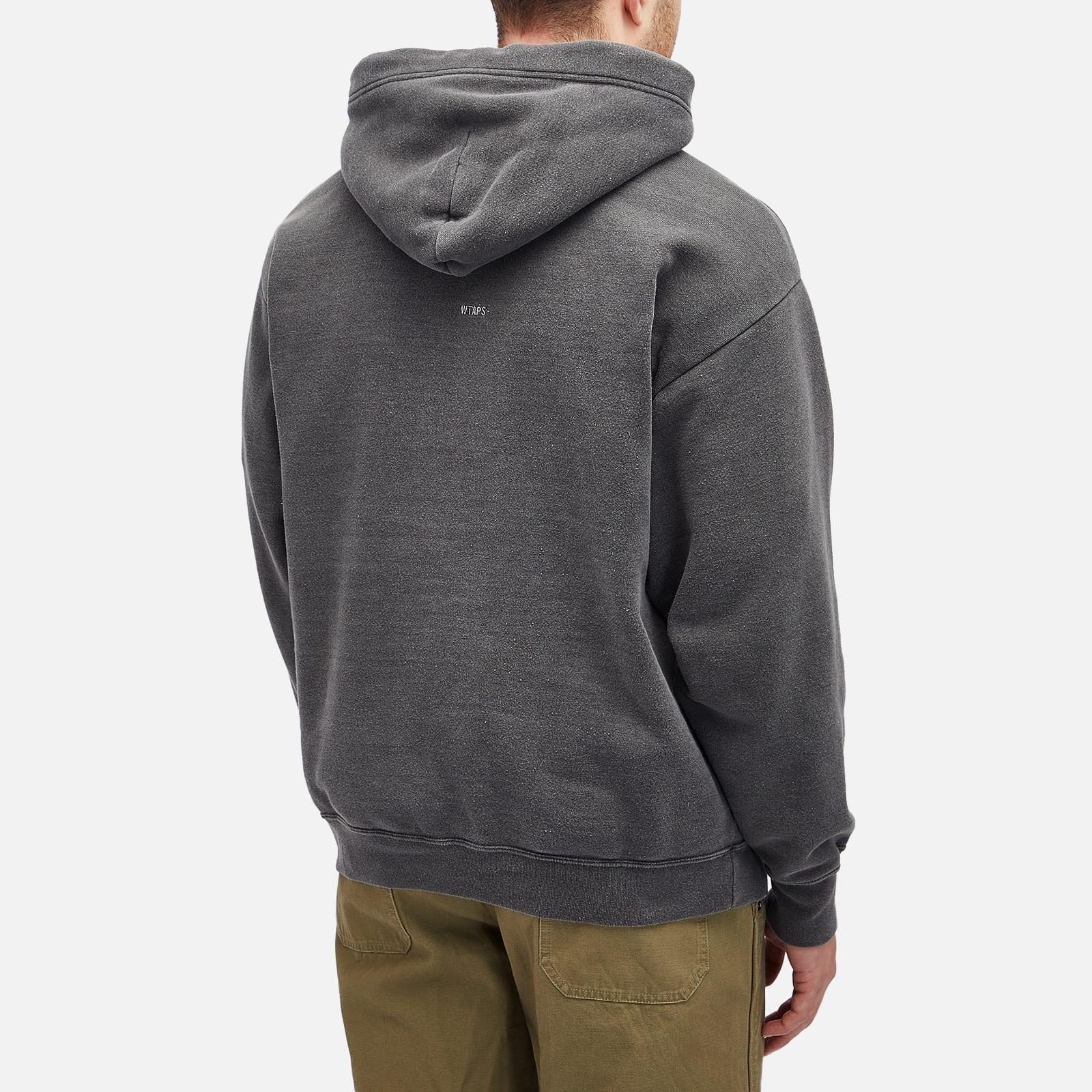 WTAPS 17 Garment Dyed Hoodie in Grey for Men | Lyst UK