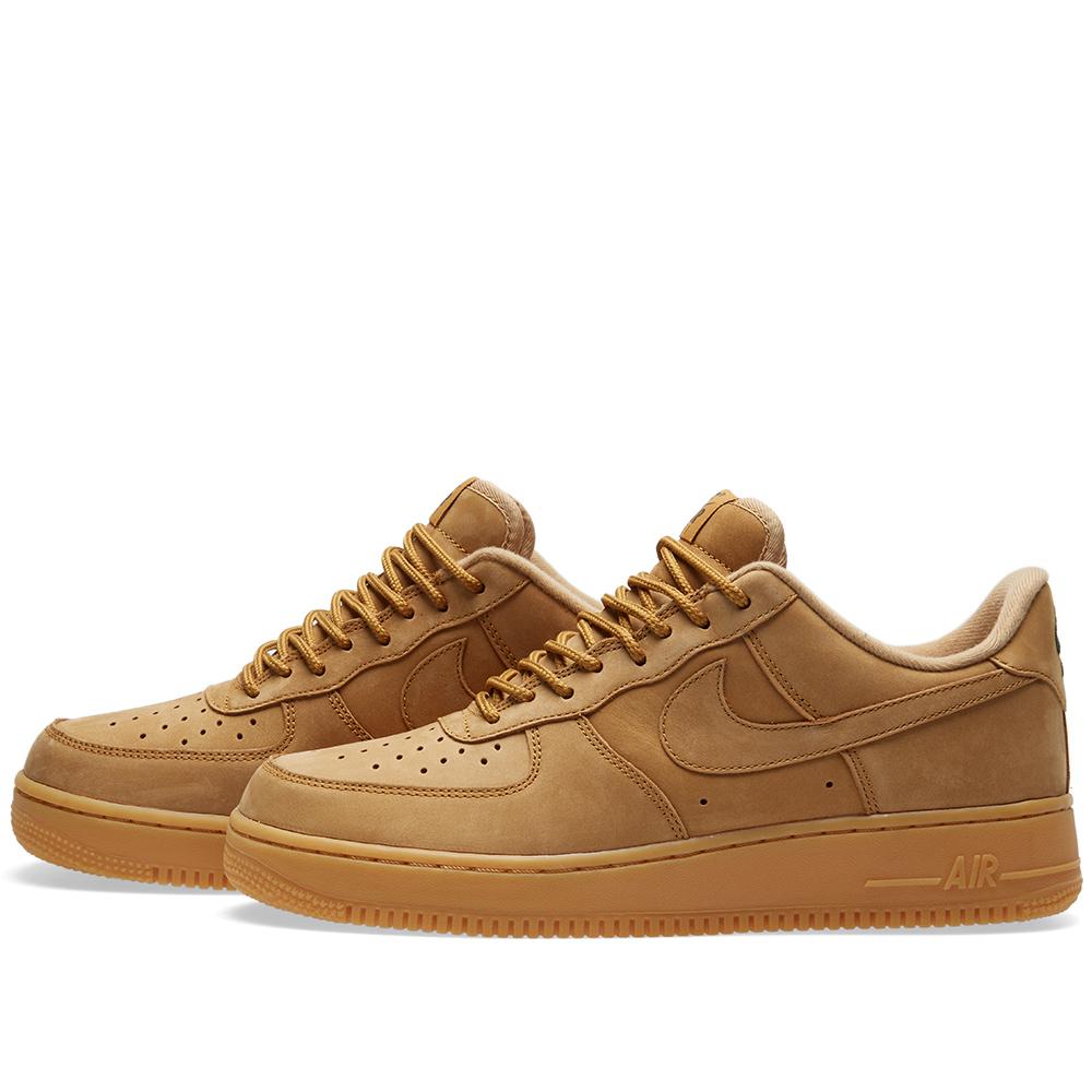 Nike Leather Air Force 1 '07 Wb in Brown - Lyst