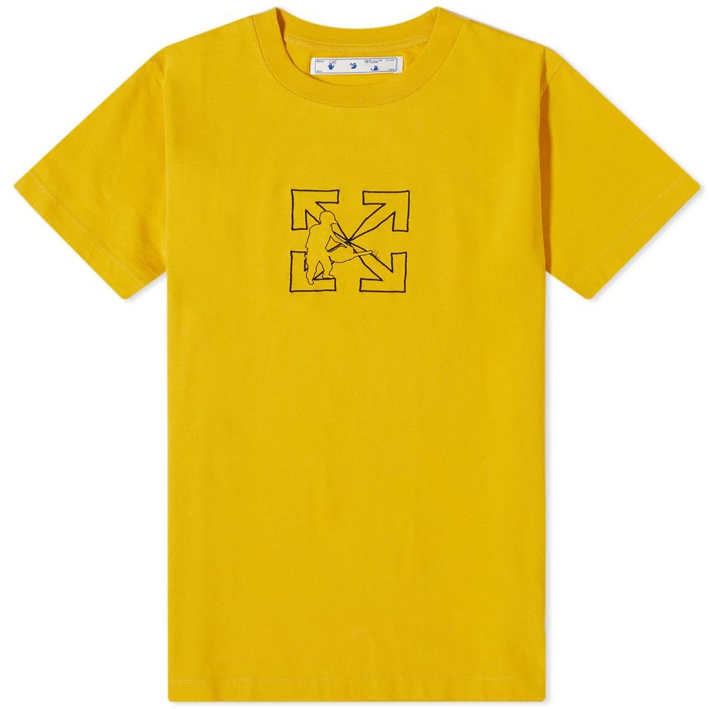 off white workers t shirt