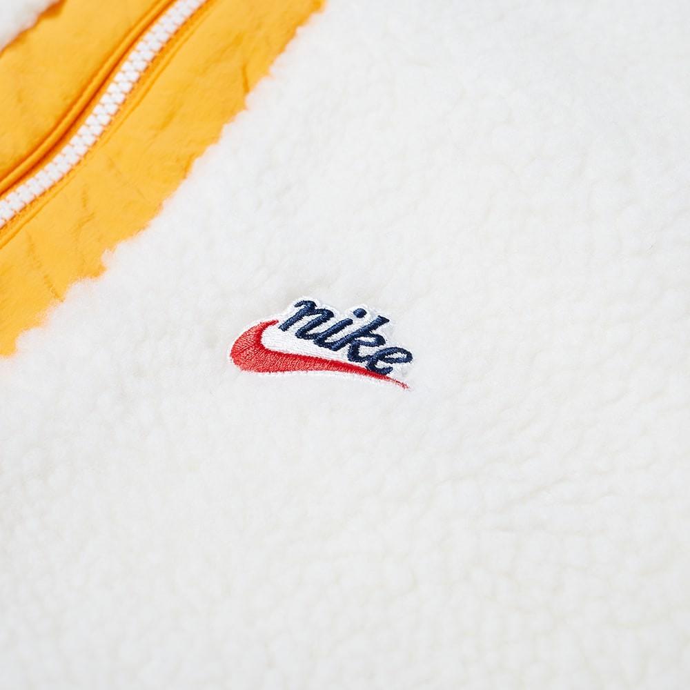 nike heritage essentials half zip sherpa jacket