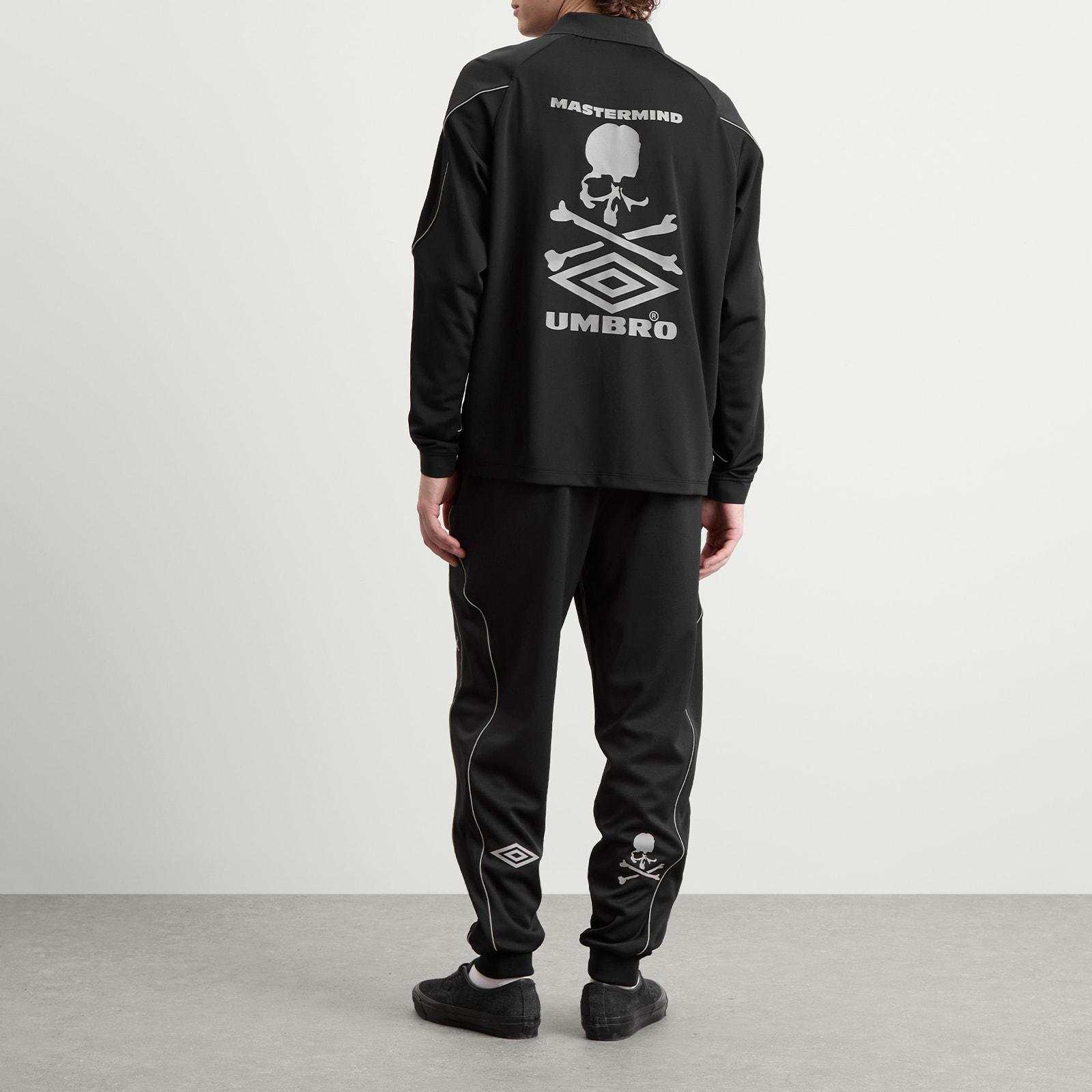 MASTERMIND WORLD X Umbro Long Sleeve Game Shirt in Black for Men