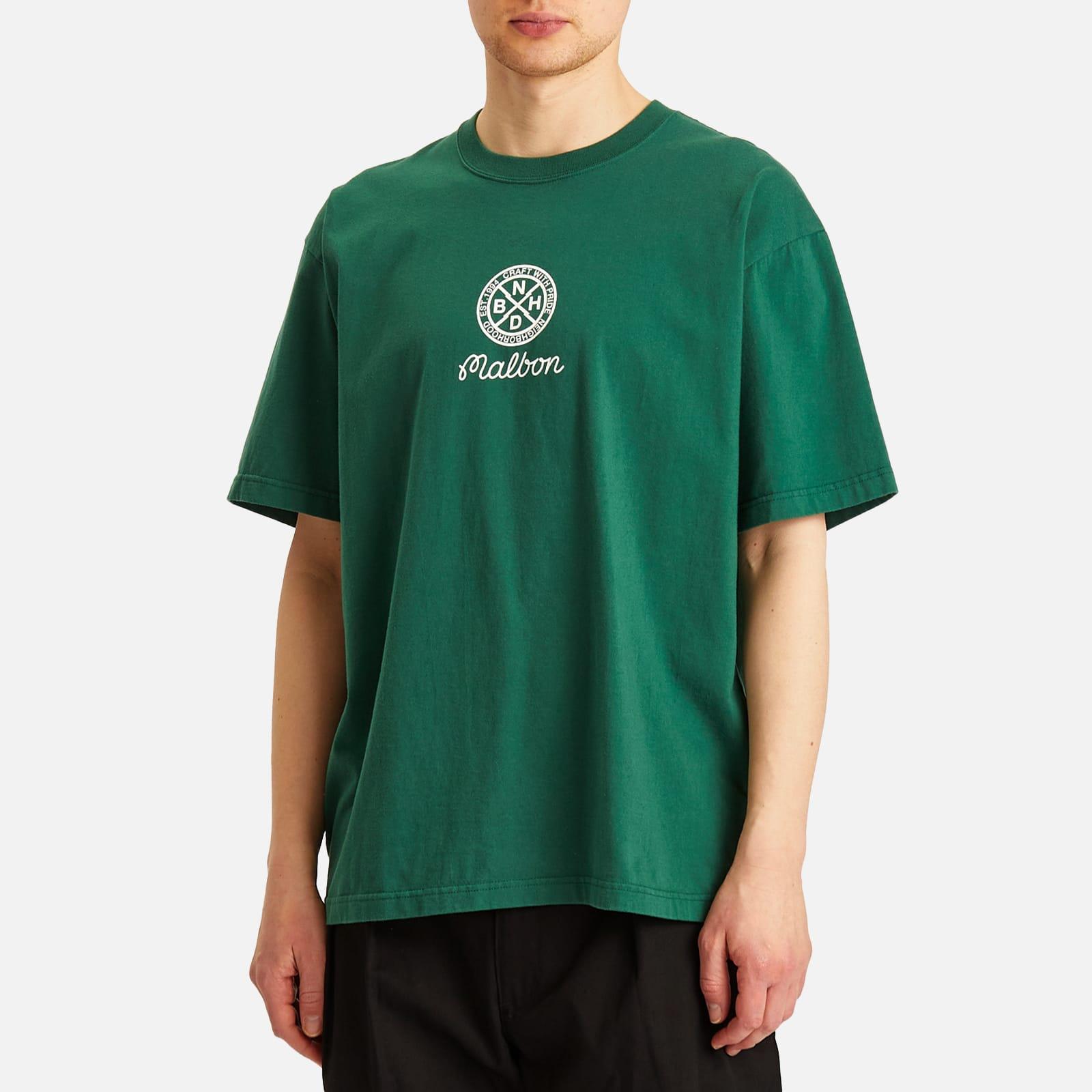 Neighborhood X Malbon Golf Ss-2 T-Shirt in Green for Men