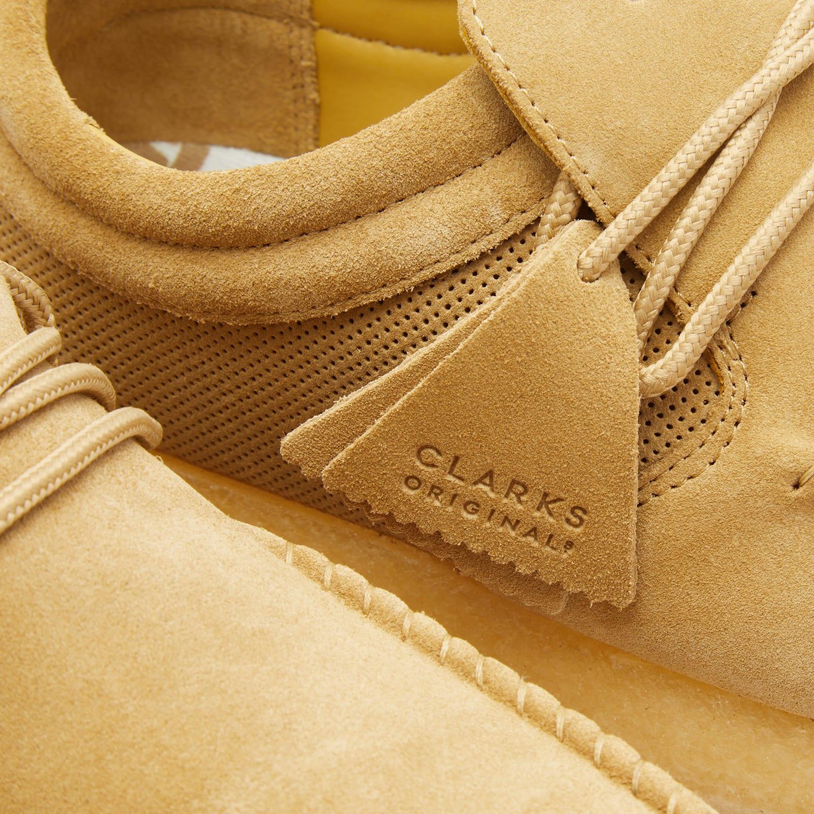 CLARKS ORIGINALS X Ronnie Fieg Maycliffe Brown Nubuck Shoes Size 14M Gum Soles Clarks Originals x Ronnie Fieg Mayclifee (Maple) | END. Launches main image 4