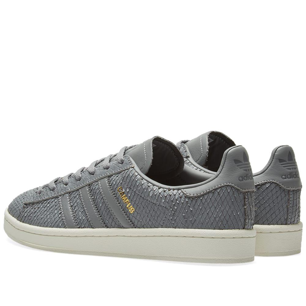 grey adidas campus