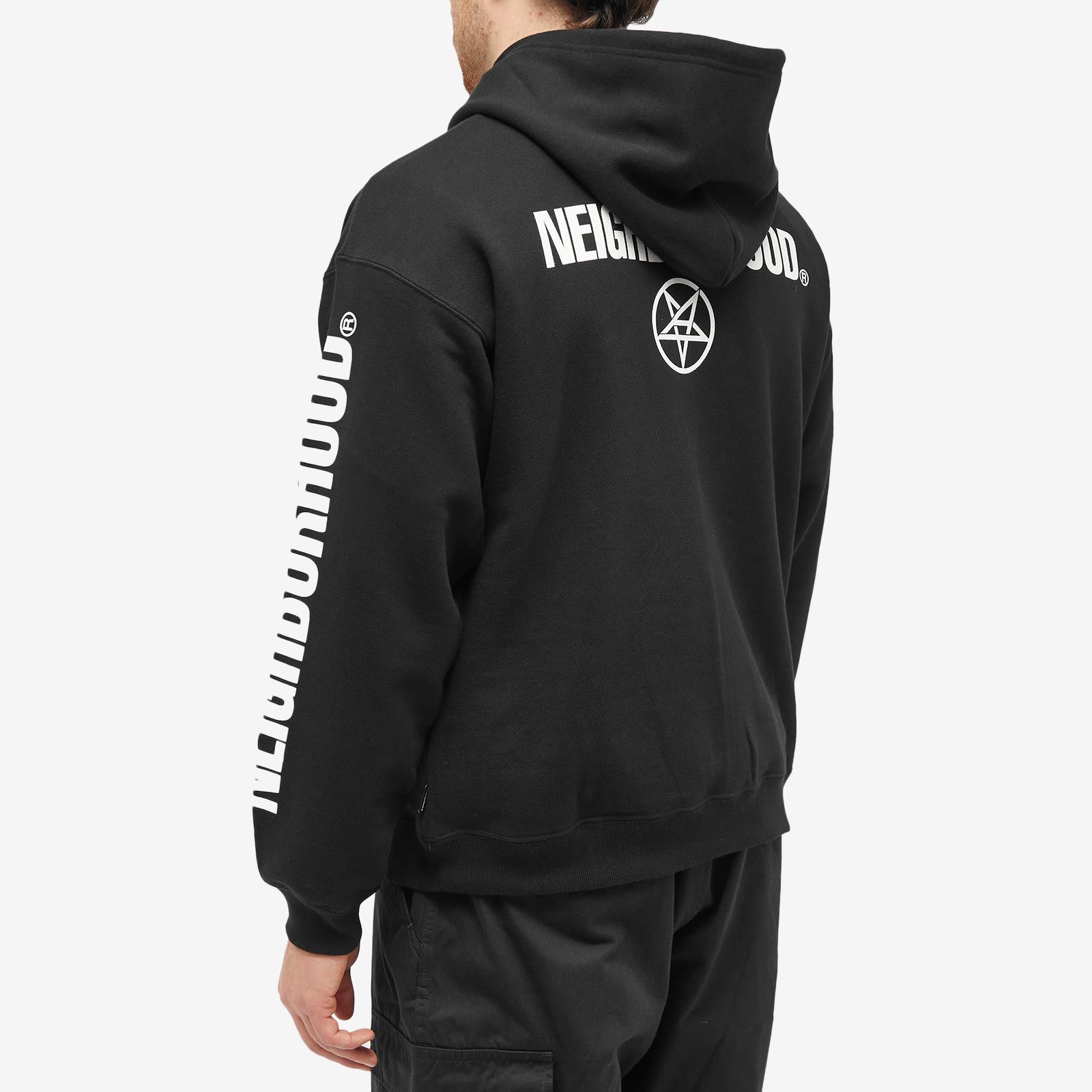 【Neighborhood】Anthrax Pullover Hoodie (送料込み) Neighborhood x Anthrax logo-print Hoodie | Black | FARFETCH