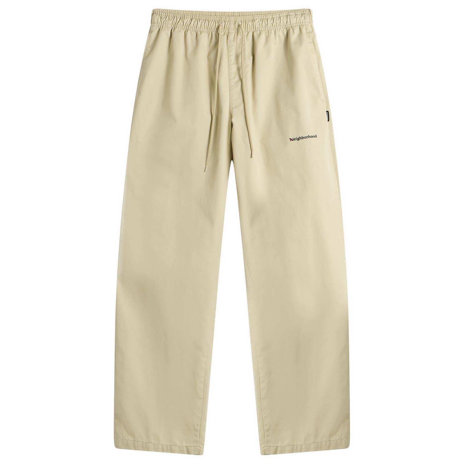 NEIGHBORHOOD EASY PANTS ベージュ Neighborhood Casual pants for Men | Online Sale up to 65% off