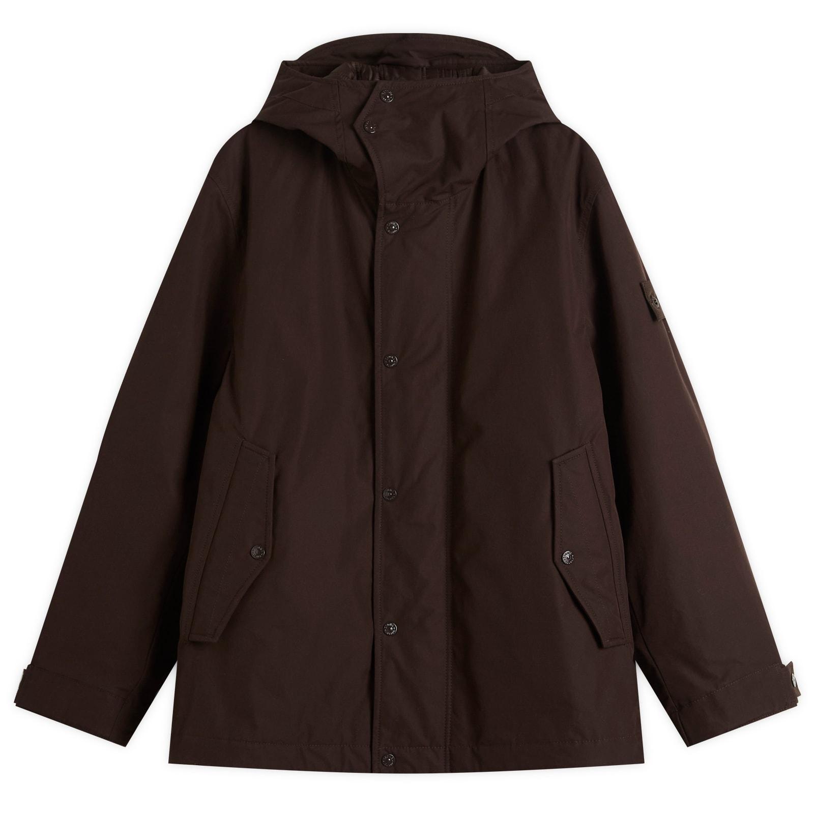 Stone Island Ghost Weatherproof Cotton Canvas Parka Jacket in 