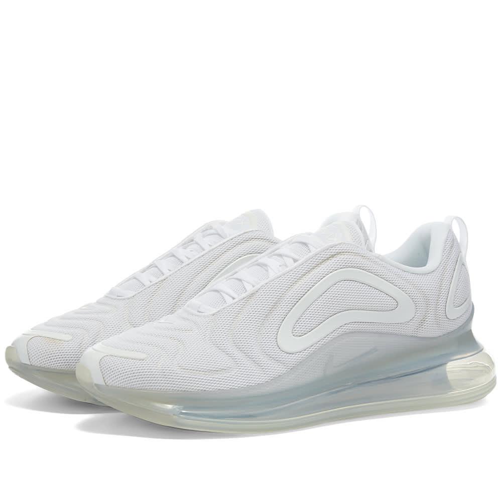 Nike Synthetic Air Max 720 - Shoes in White/White/Metallic Platinum (White)  for Men - Lyst