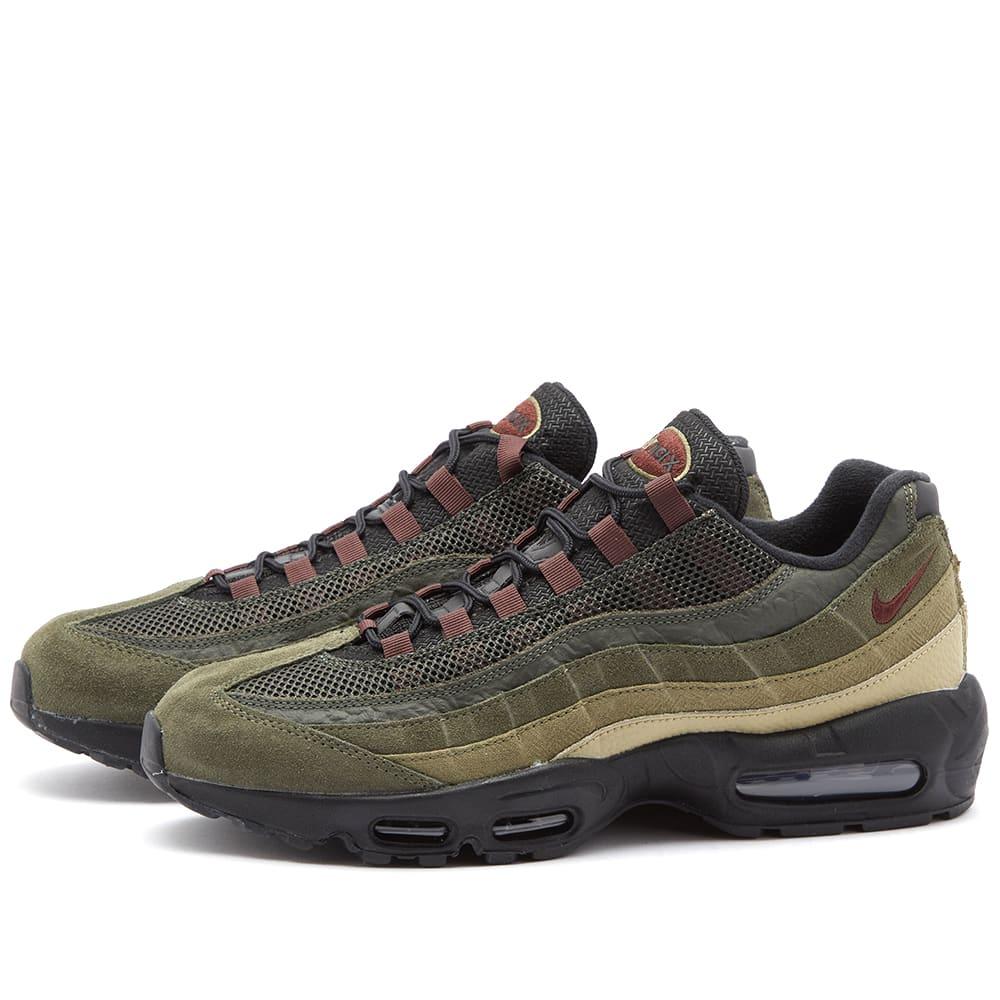 Nike Air Max 95 Black / Earth Sequoia / Cargo Khaki in Green for Men | Lyst